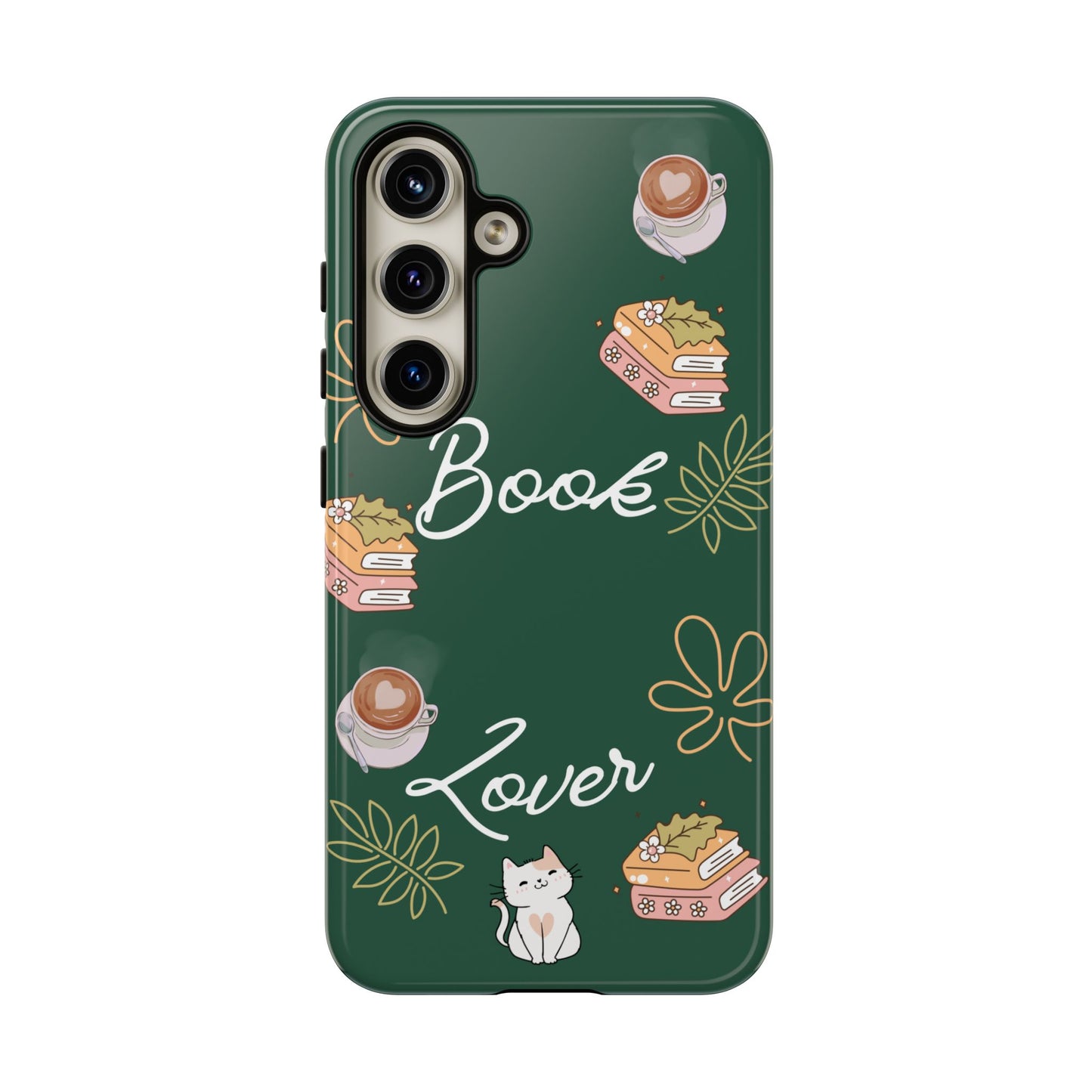 Book Lover Green Phone Case