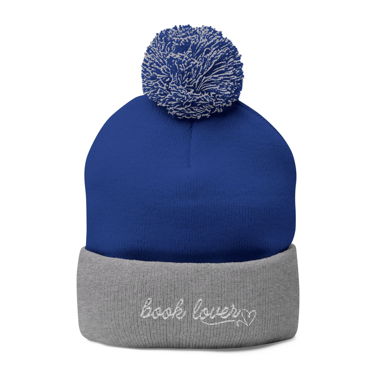Book Lover Pom Pom Beanie