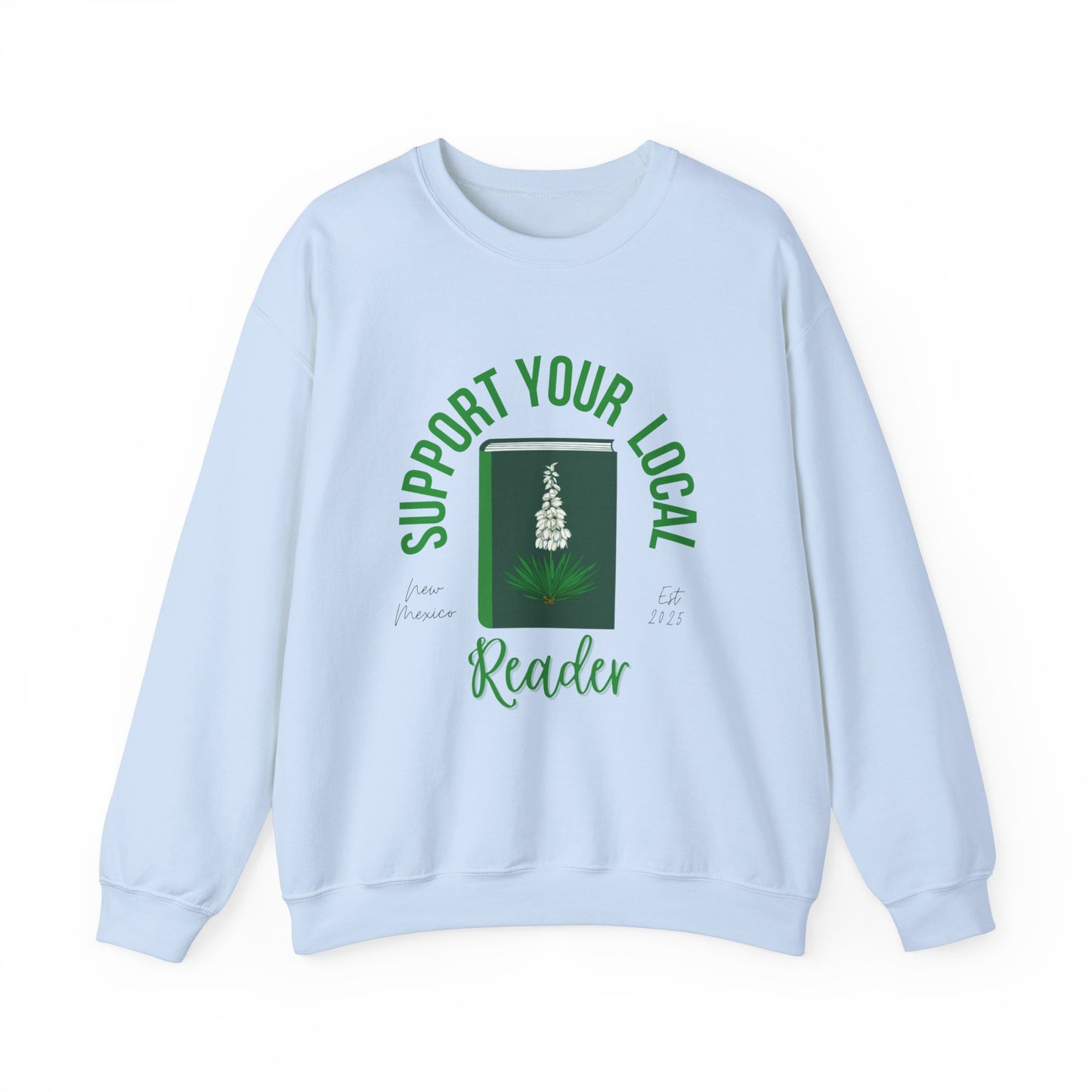 Support Your Local Reader NM Crewneck