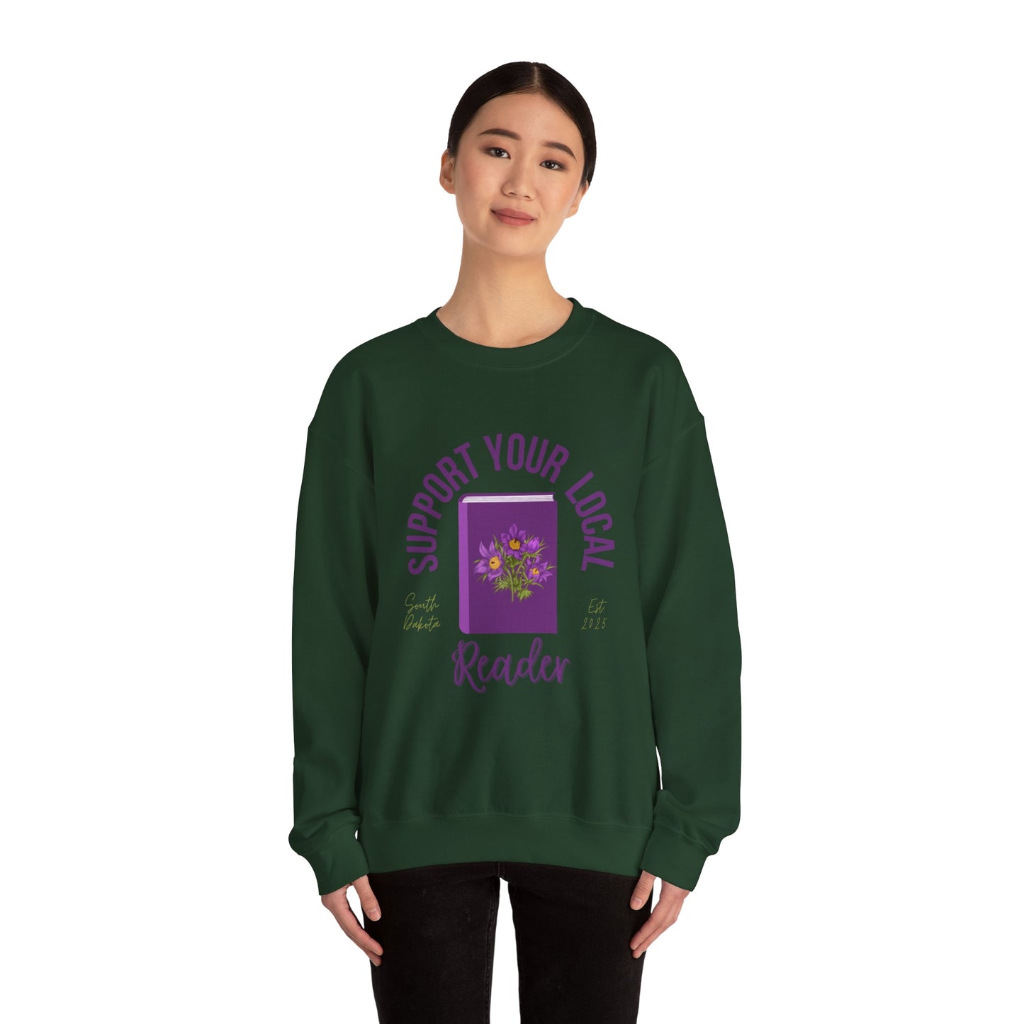 Support Your Local Reader SD Crewneck