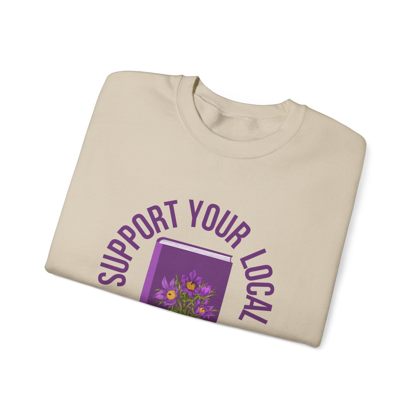 Support Your Local Reader SD Crewneck