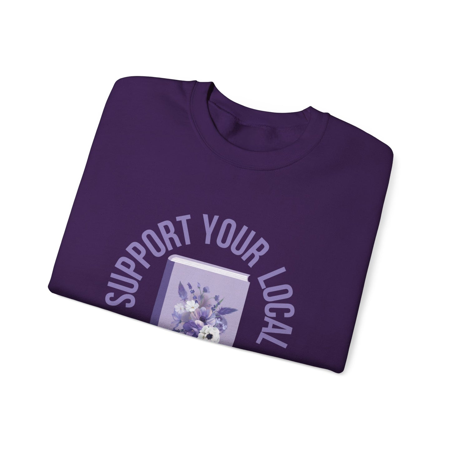 Support Your Local Reader RI Crewneck