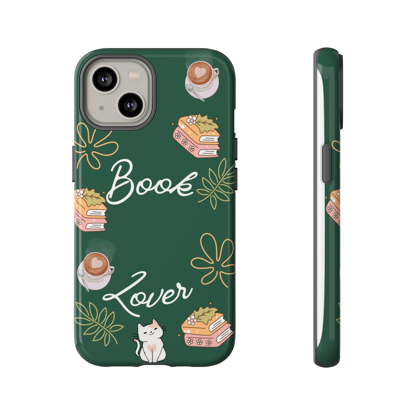 Book Lover Green Phone Case