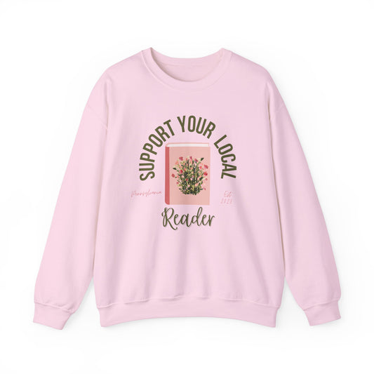 Support Your Local Reader PA Crewneck