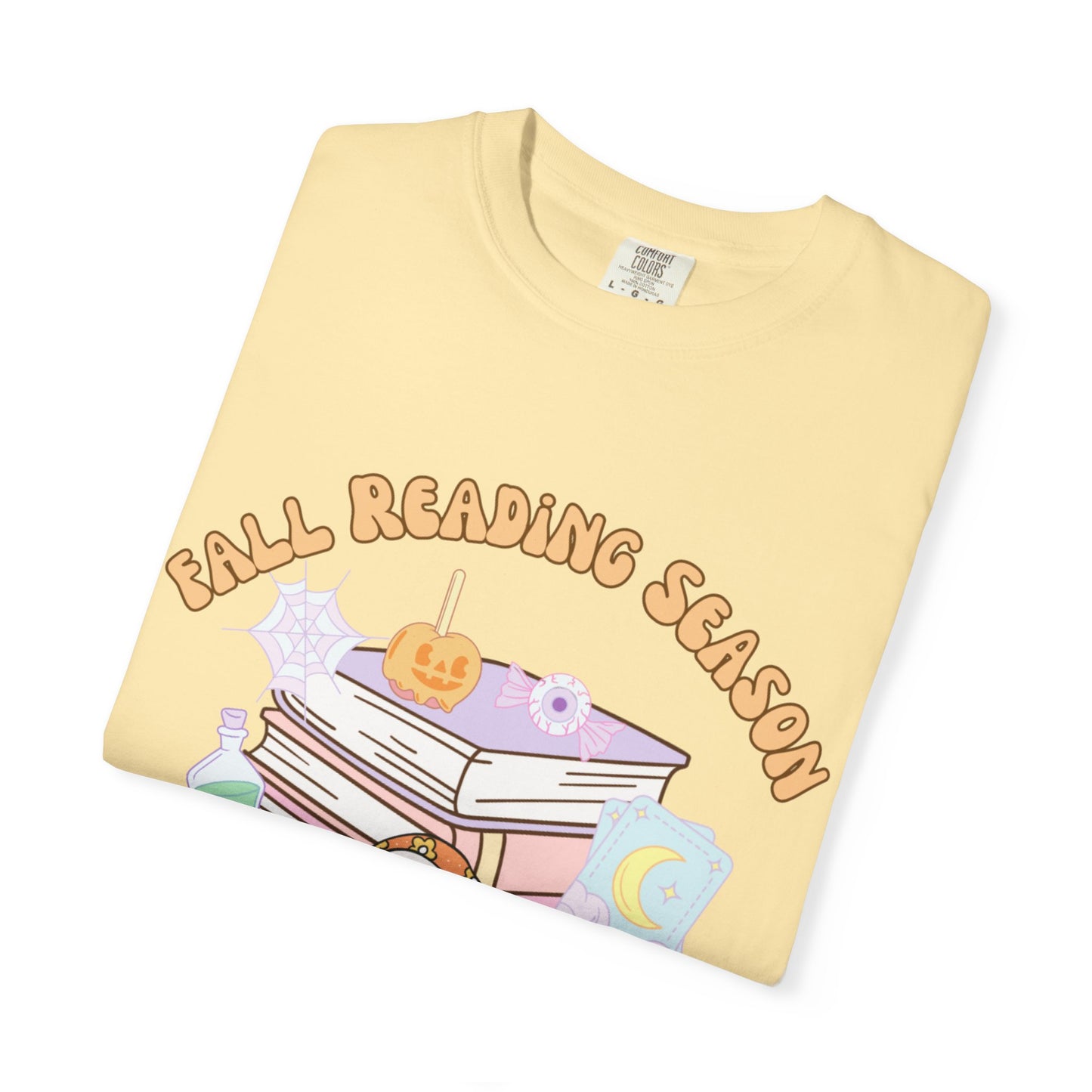 Fall Reading Season Pastel Tee