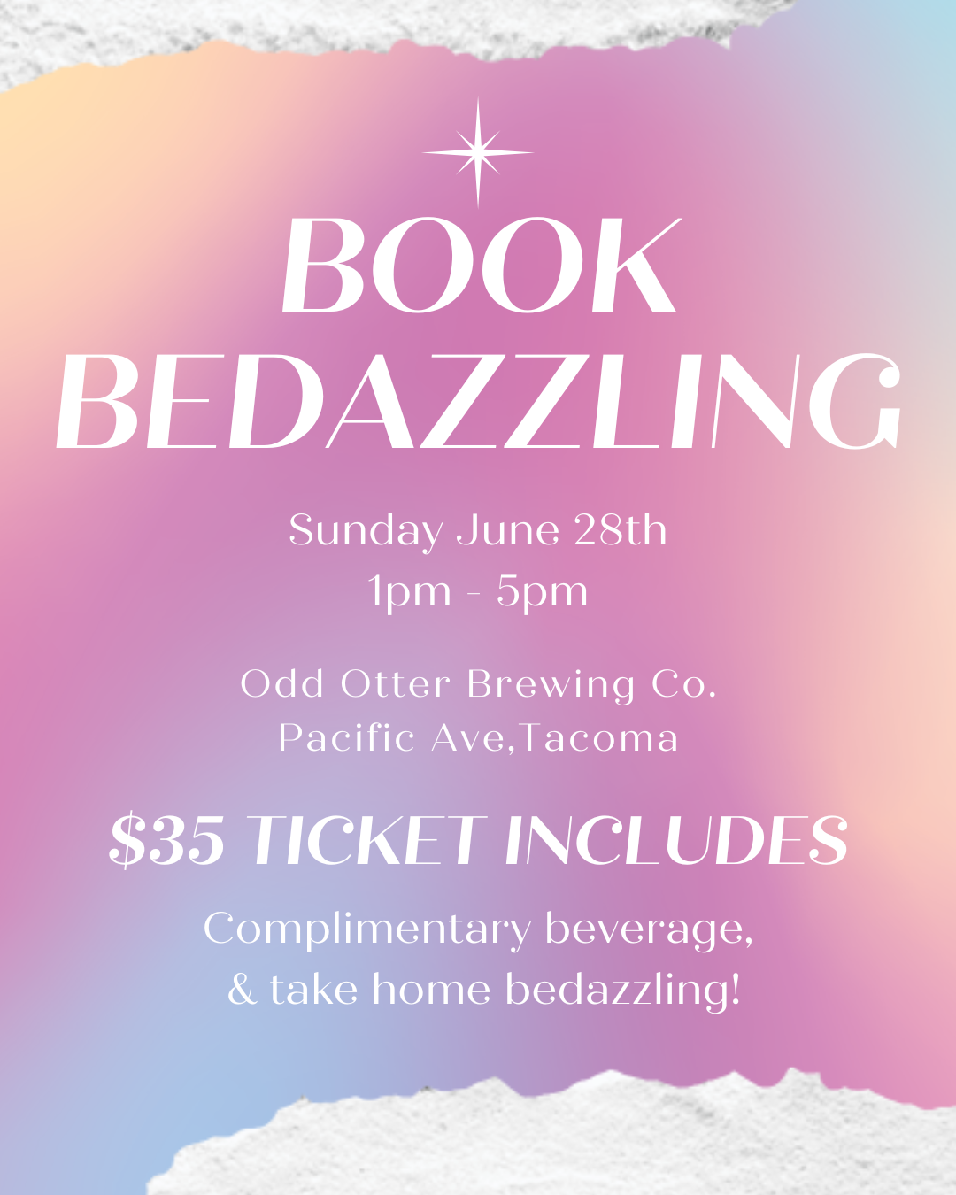 Book Bedazzling