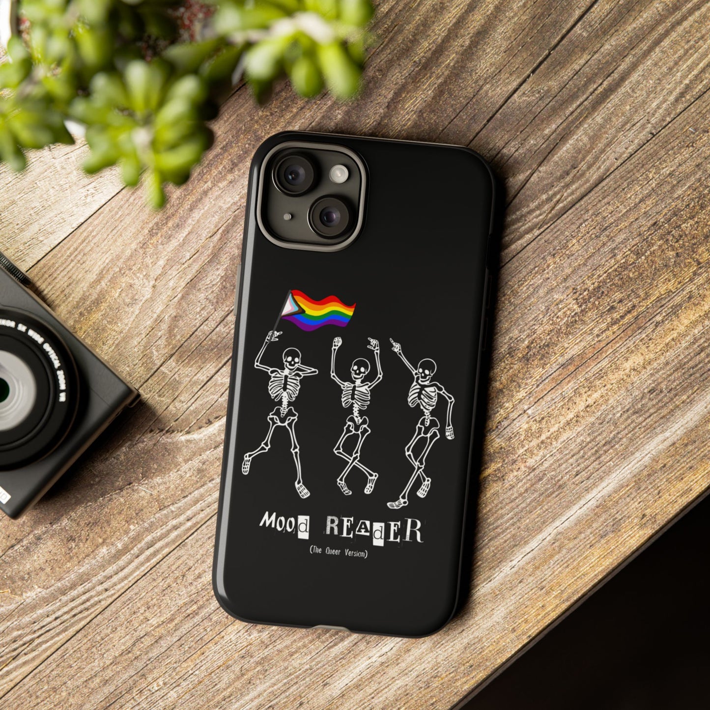 Mood Reader Skeletons Queer Phone Case