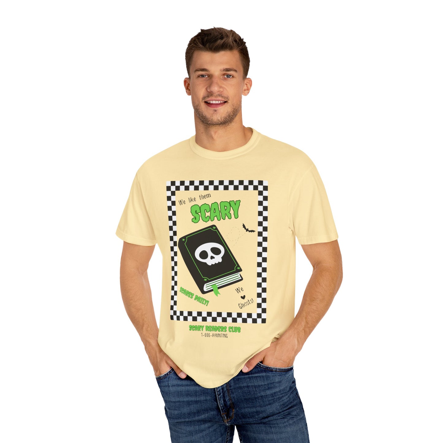 Scary Readers Club Ad Tee
