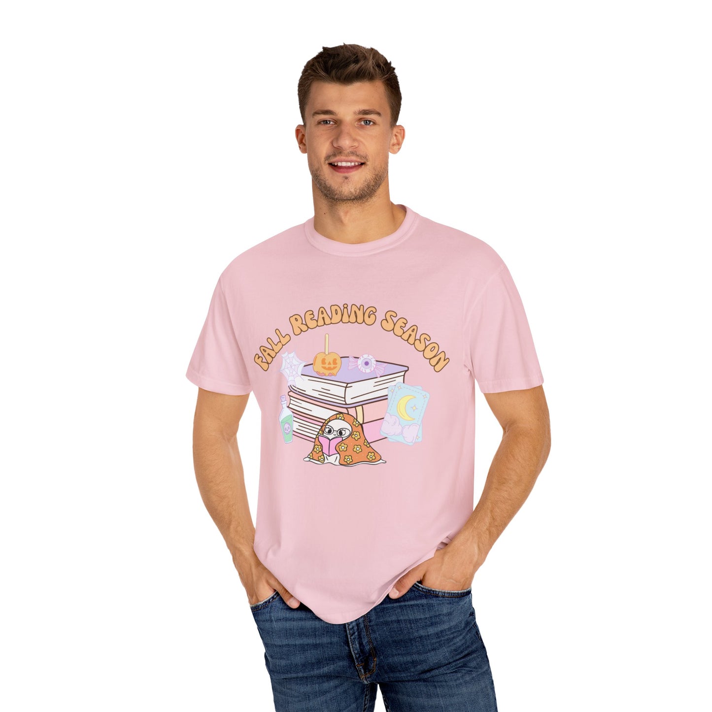 Fall Reading Season Pastel Tee