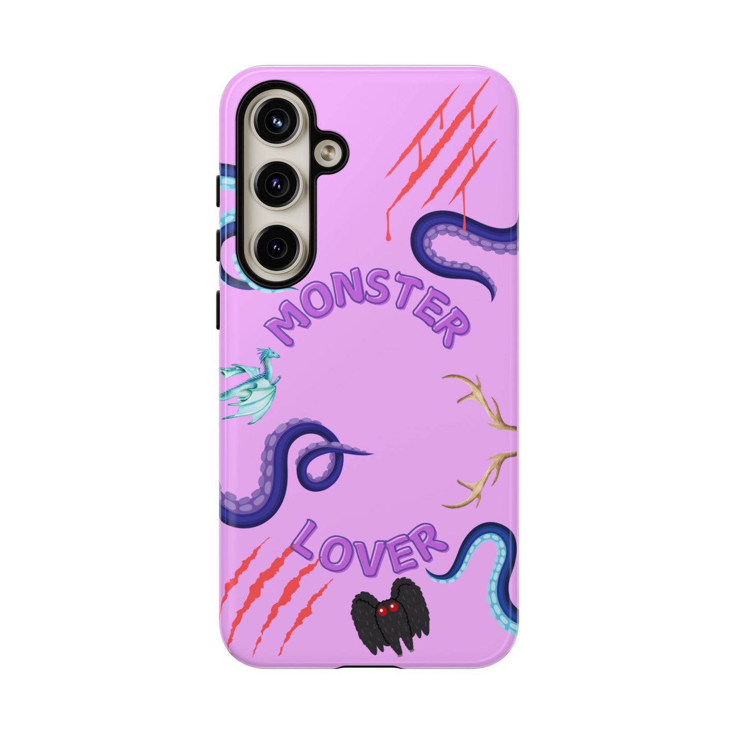 Monster Lover Purple Phone Case