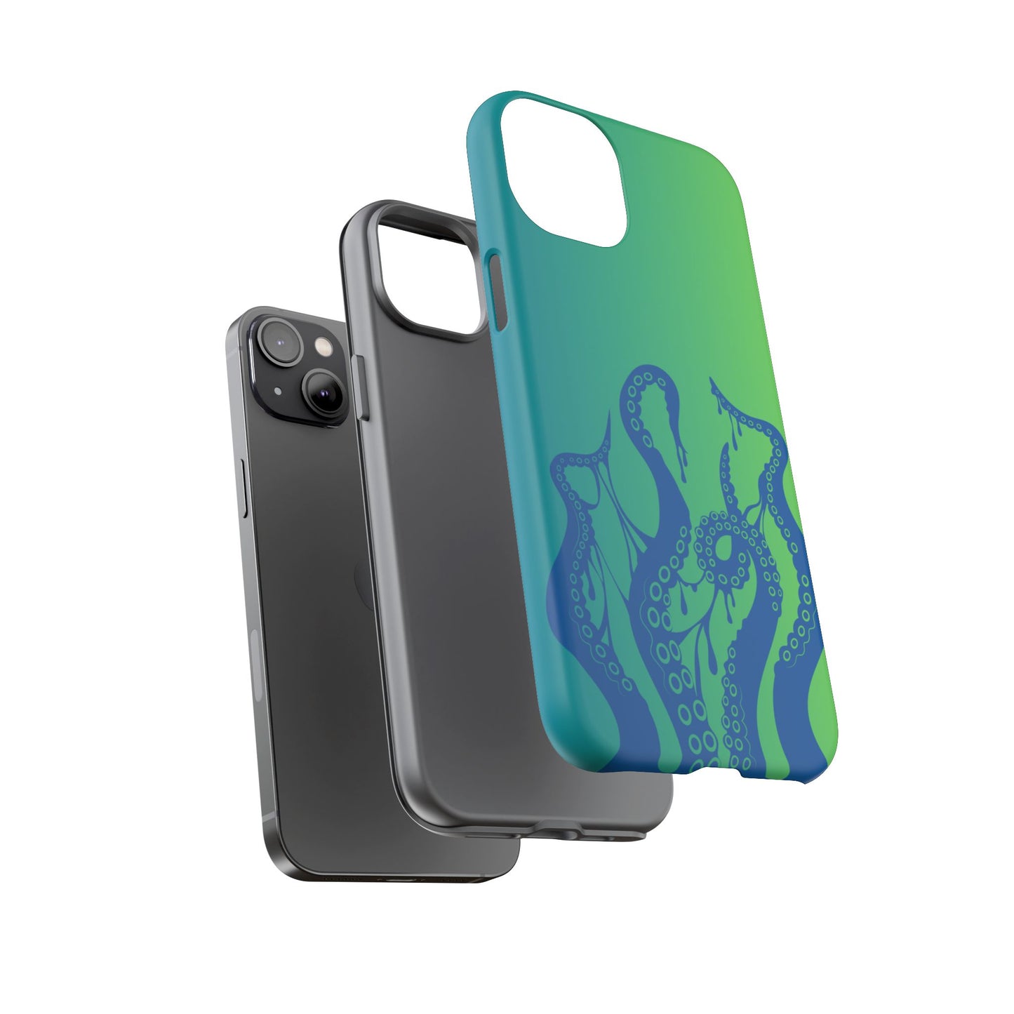 Blue Tentacle Phone Case