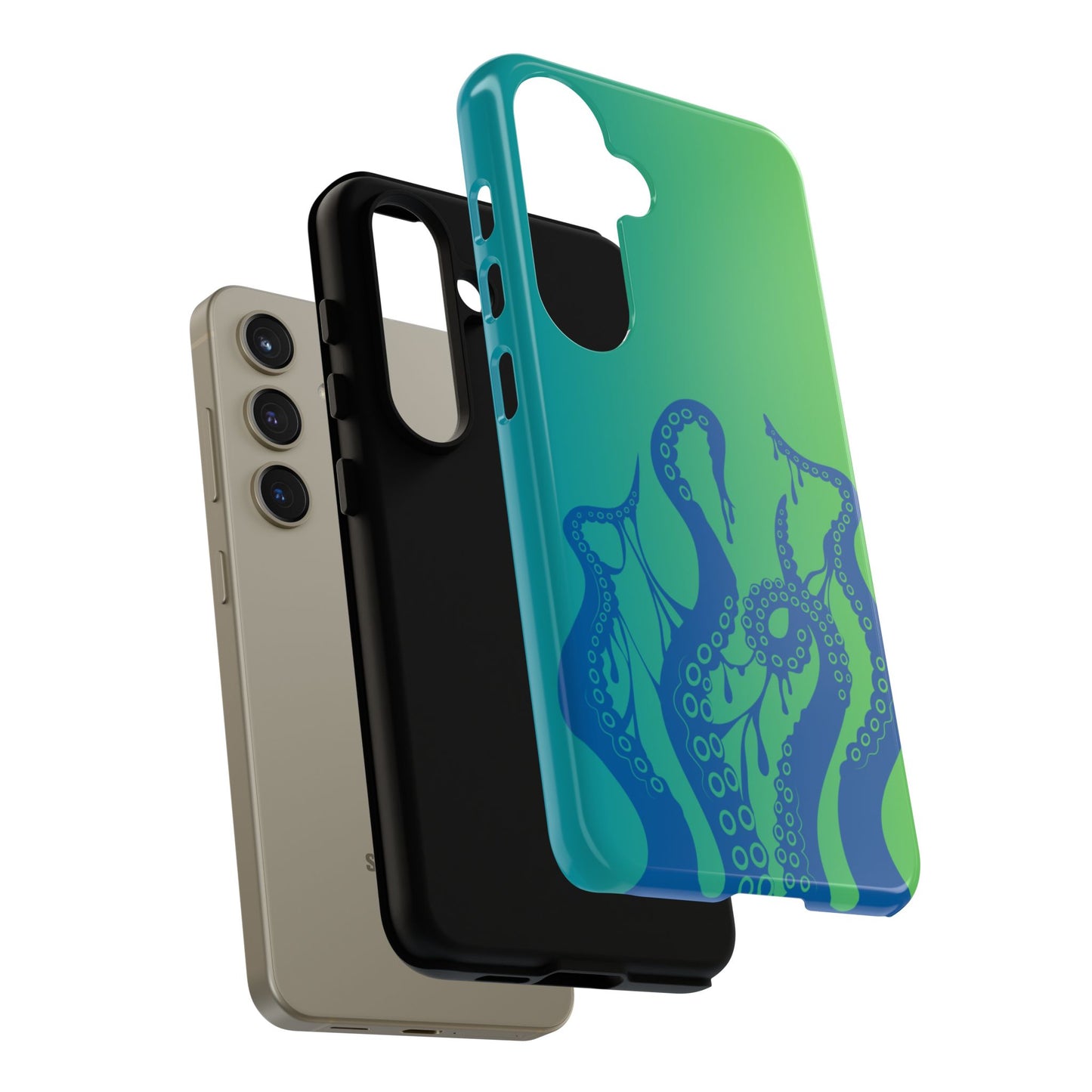 Blue Tentacle Phone Case