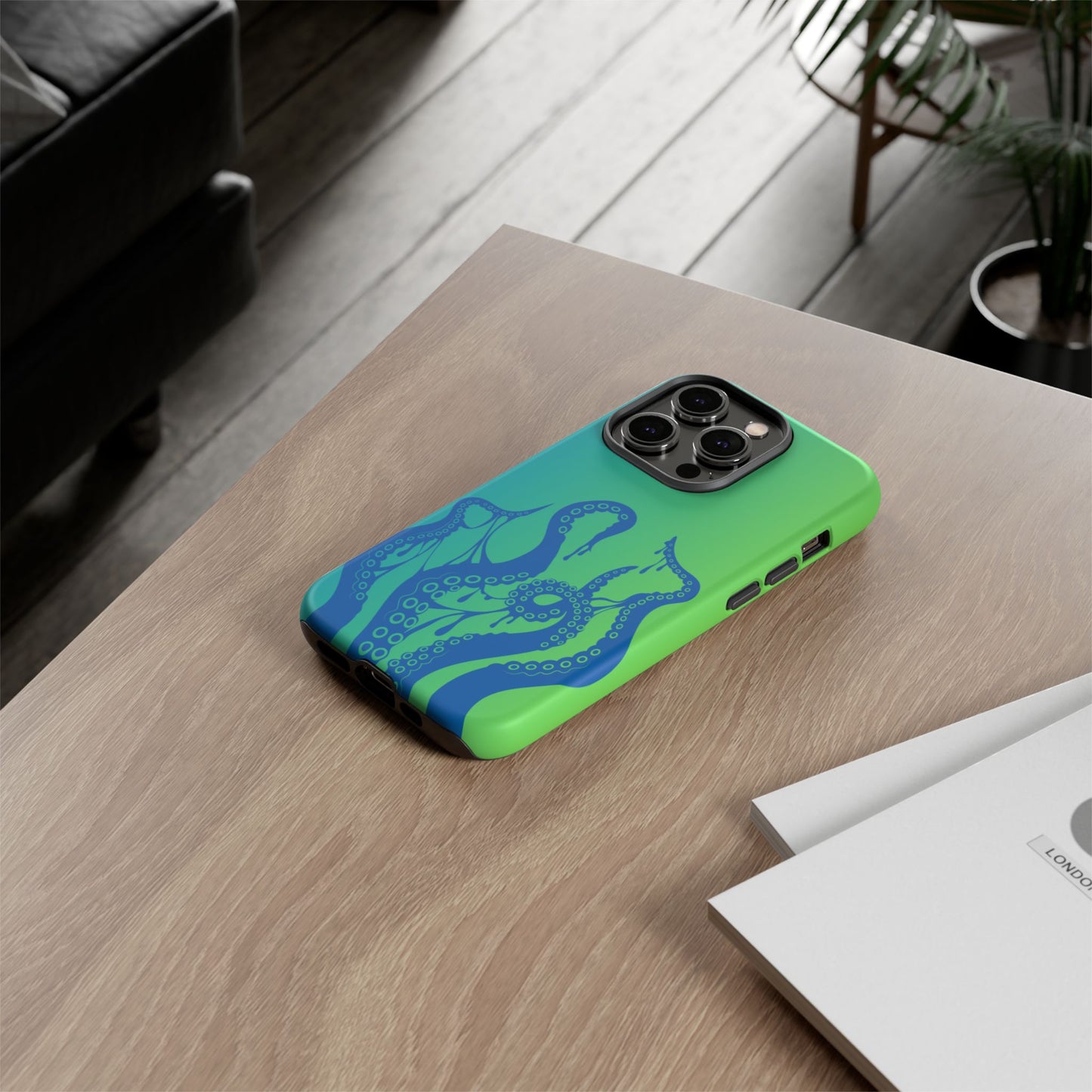 Blue Tentacle Phone Case