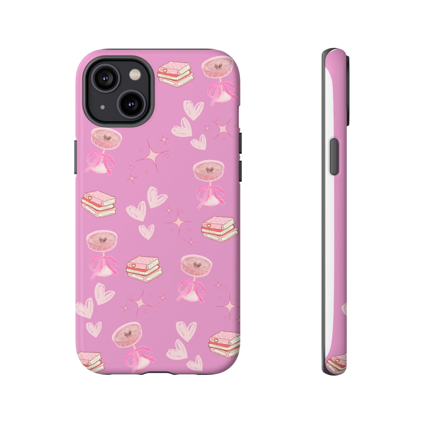 Pink Bookish Espresso Martini Phone Case