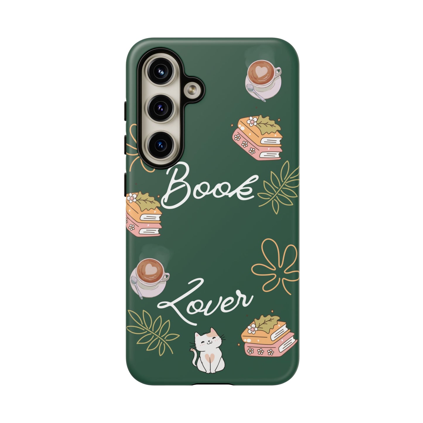 Book Lover Green Phone Case
