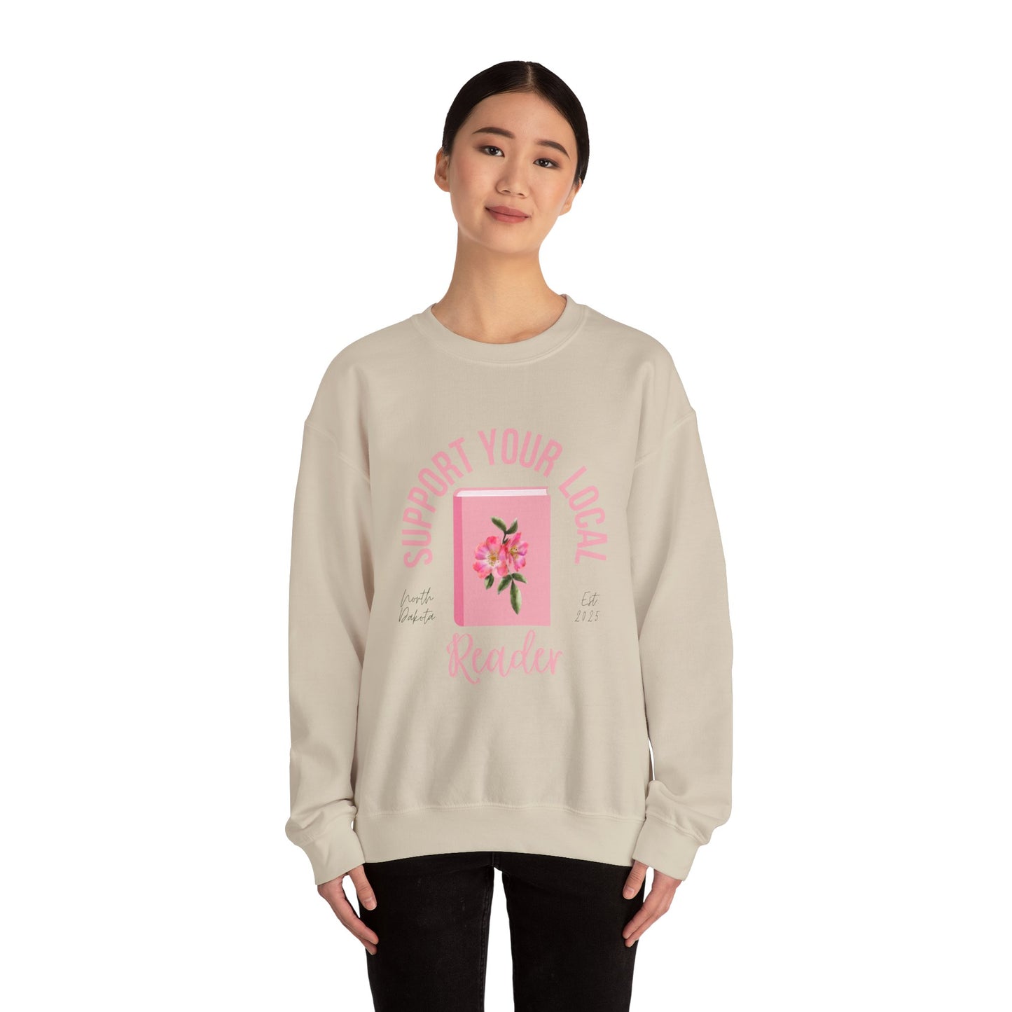 Support Your Local Reader ND Crewneck