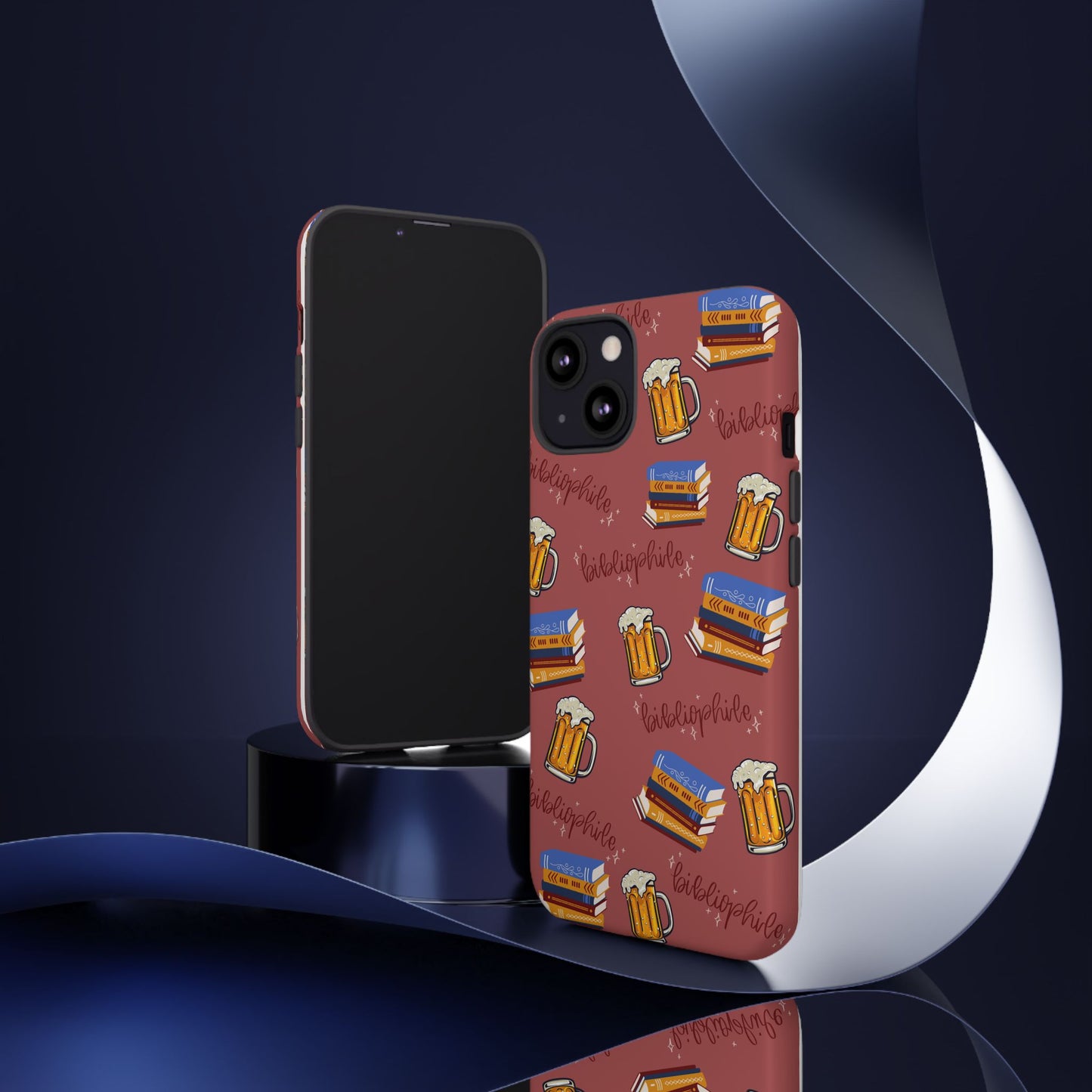 Bibliophile Beer Phone Case