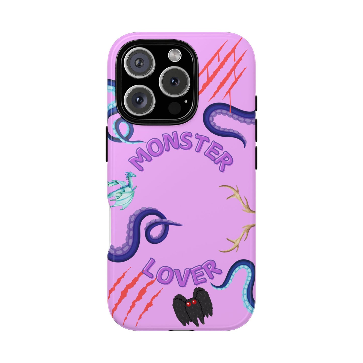 Monster Lover Purple Phone Case
