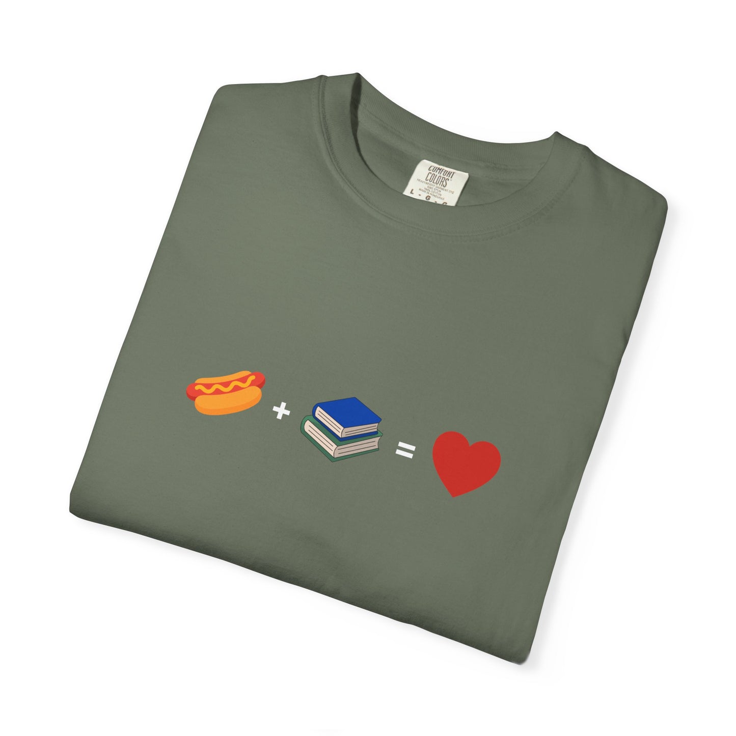 Bookish Hot Dog Tee