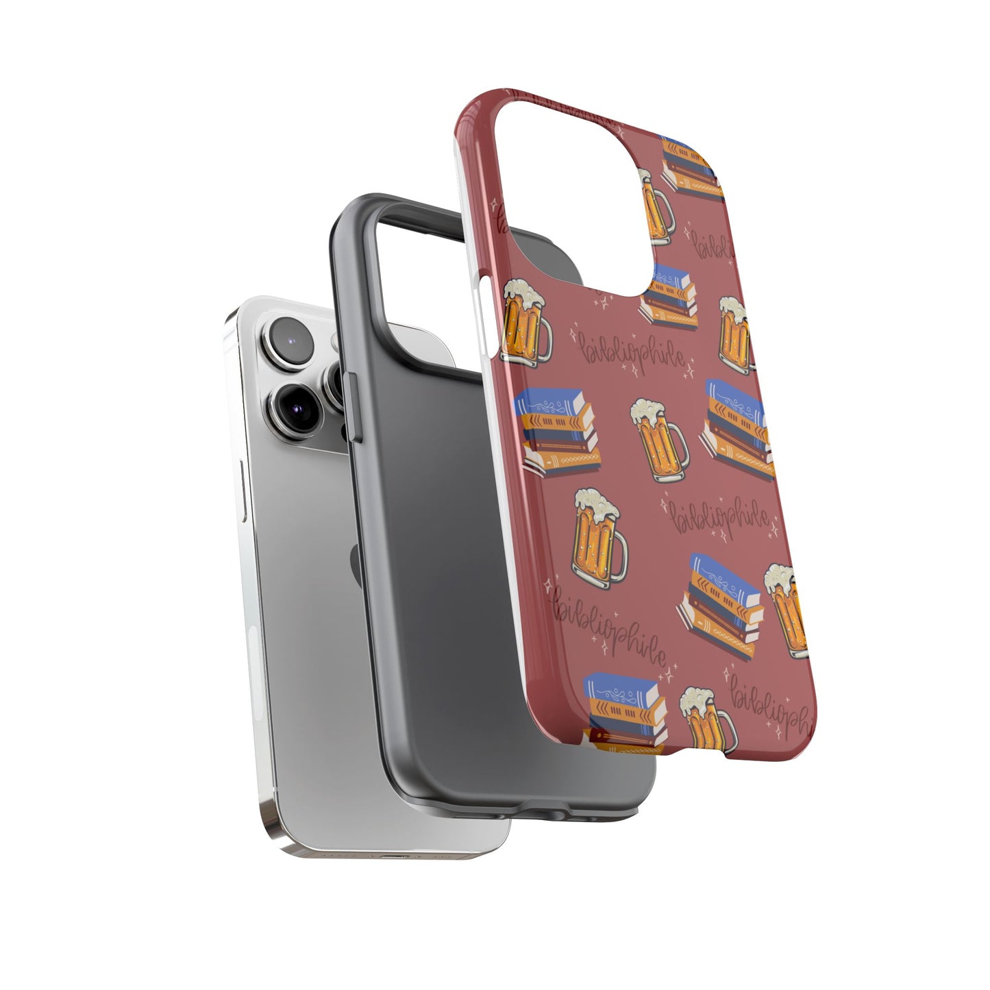 Bibliophile Beer Phone Case