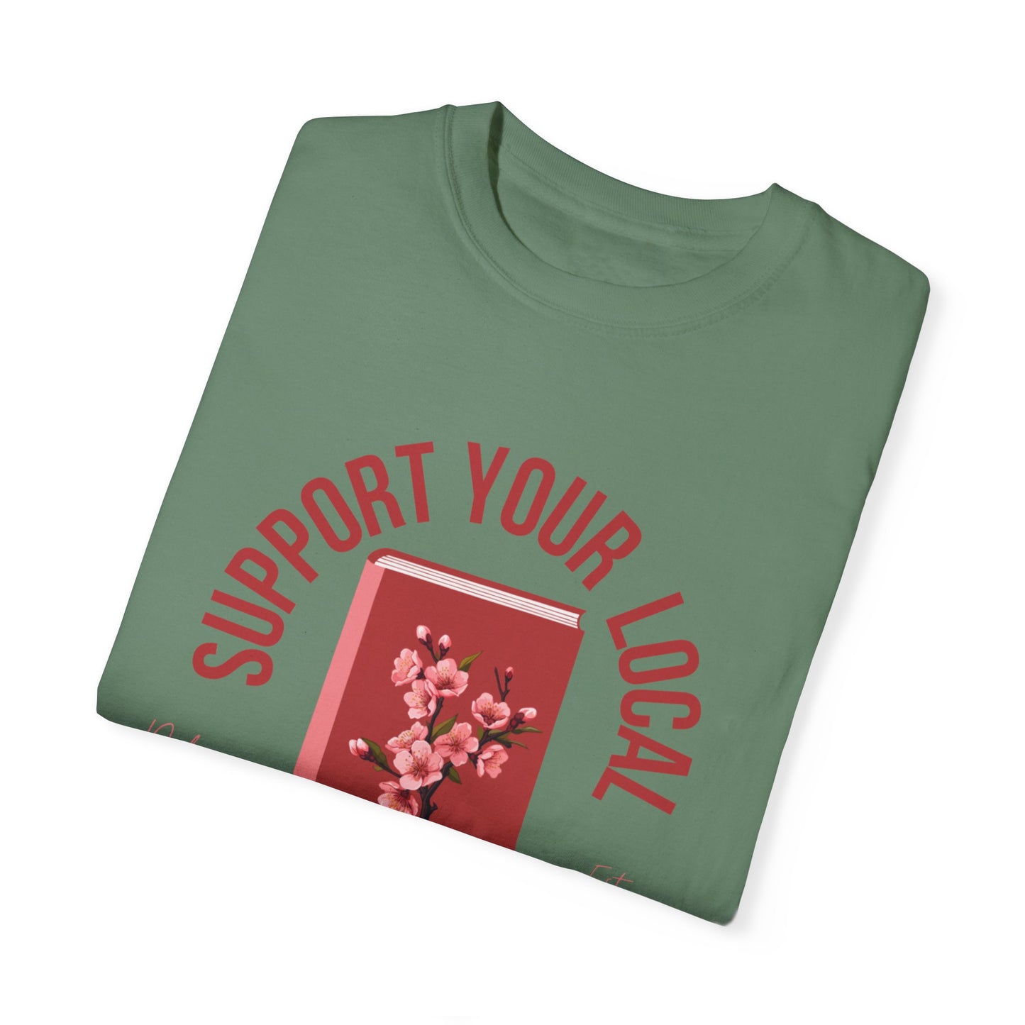 Support Your Local Reader DE Tee