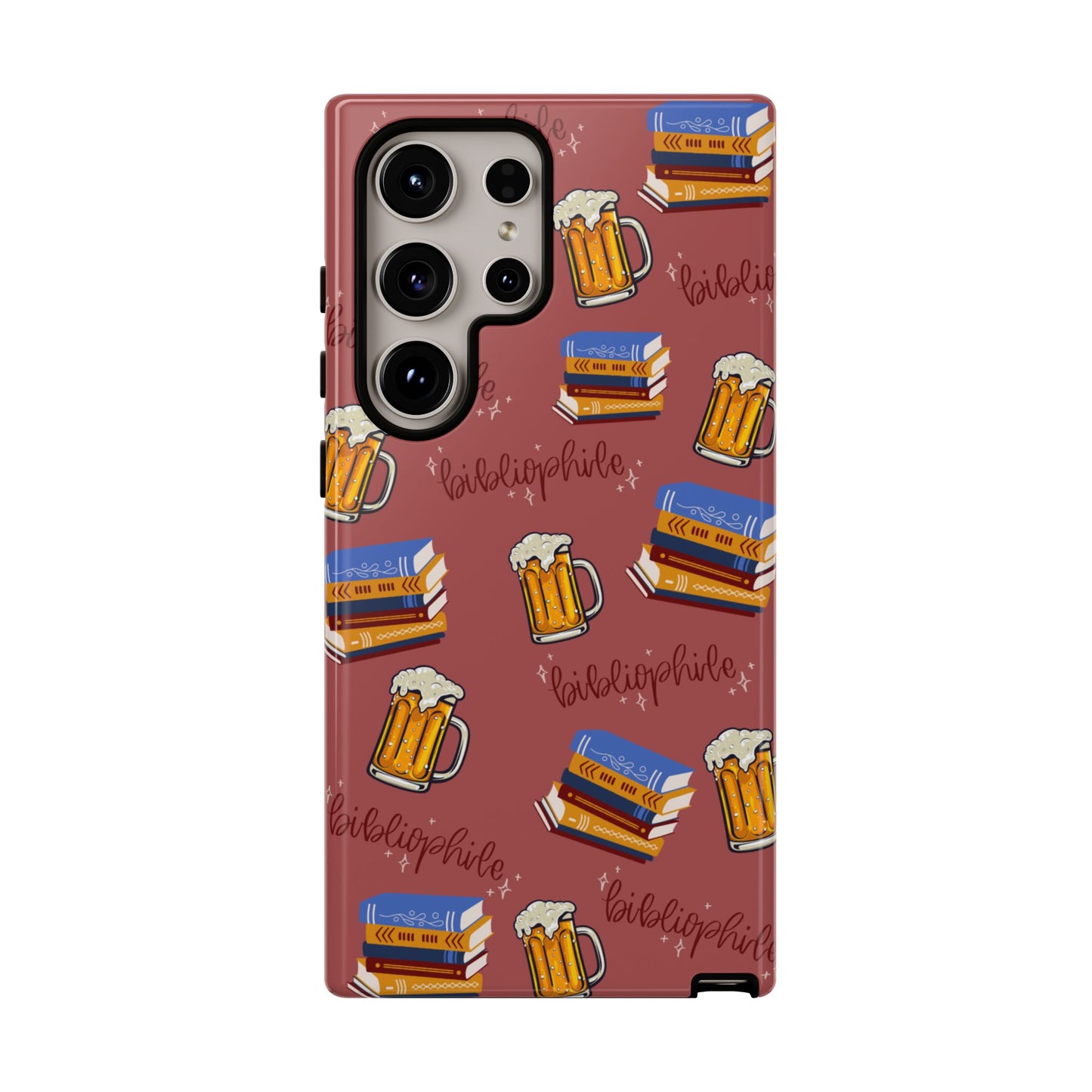 Bibliophile Beer Phone Case
