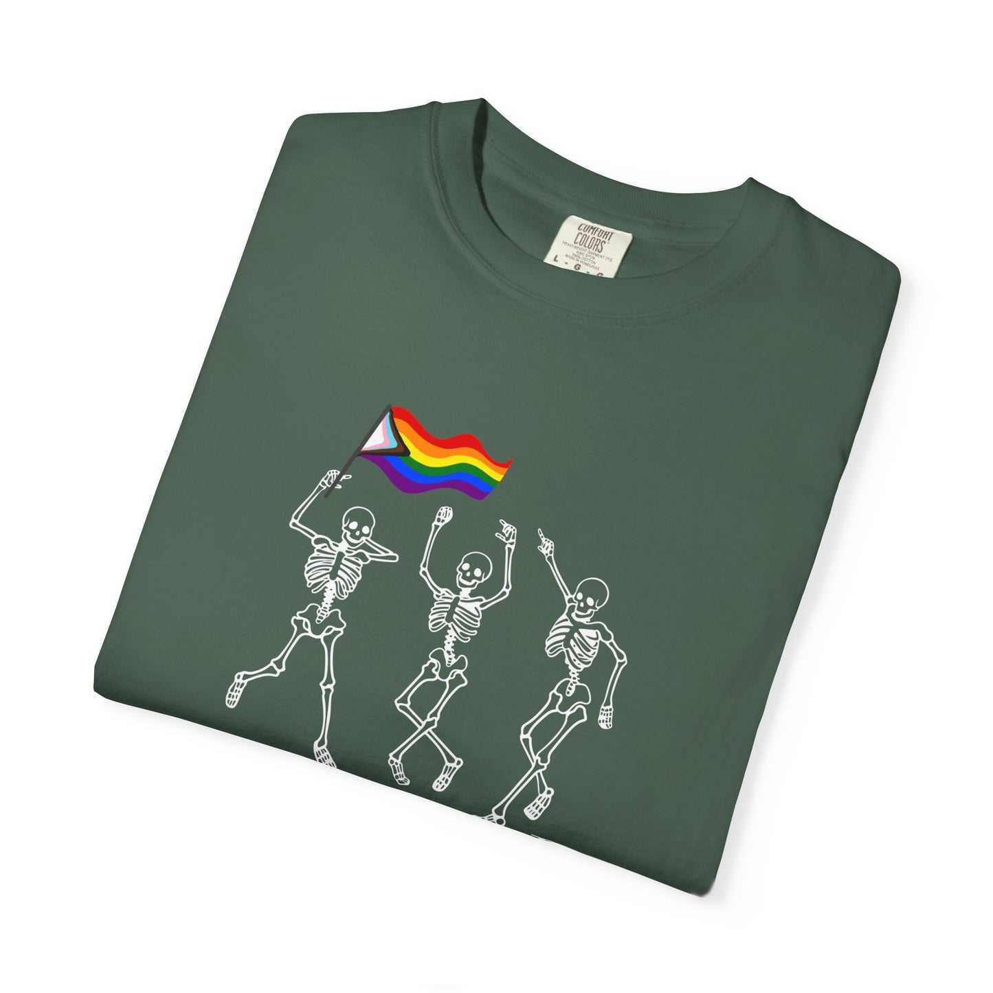 Mood Reader Queer Skeletons Tee