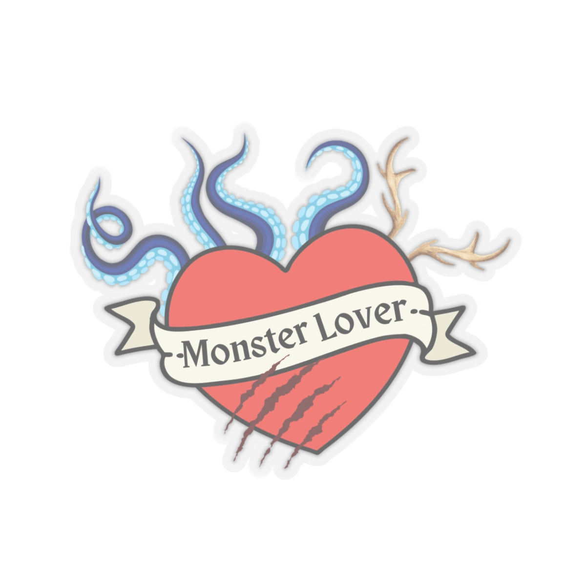 Monster Lover Sticker