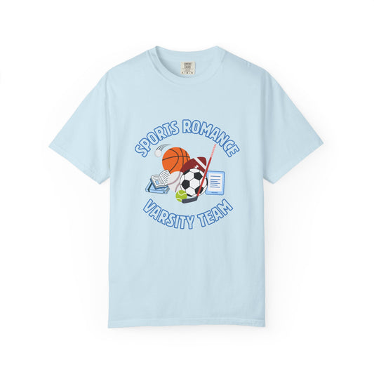 Blue Sports Romance Varsity Team Tee
