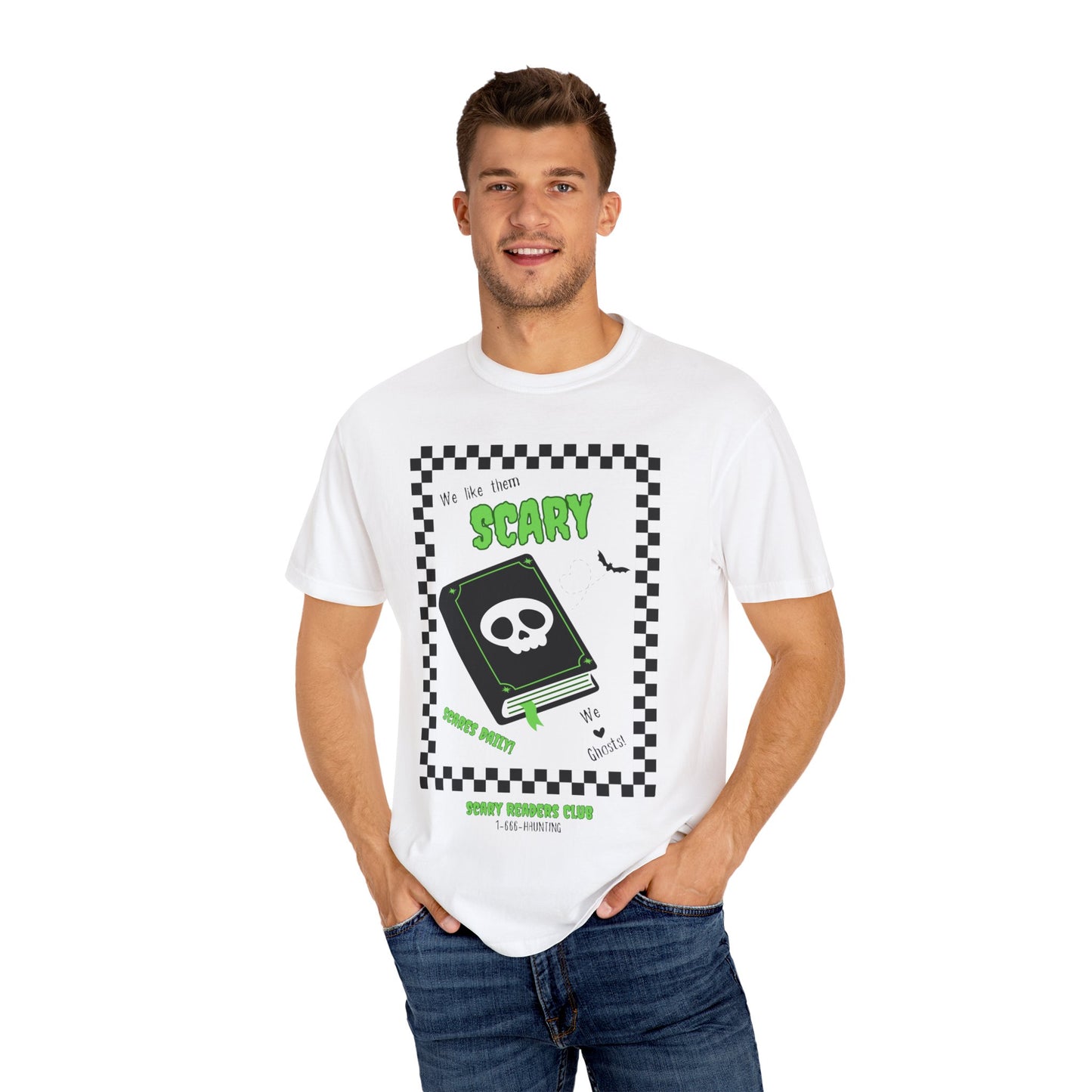 Scary Readers Club Ad Tee