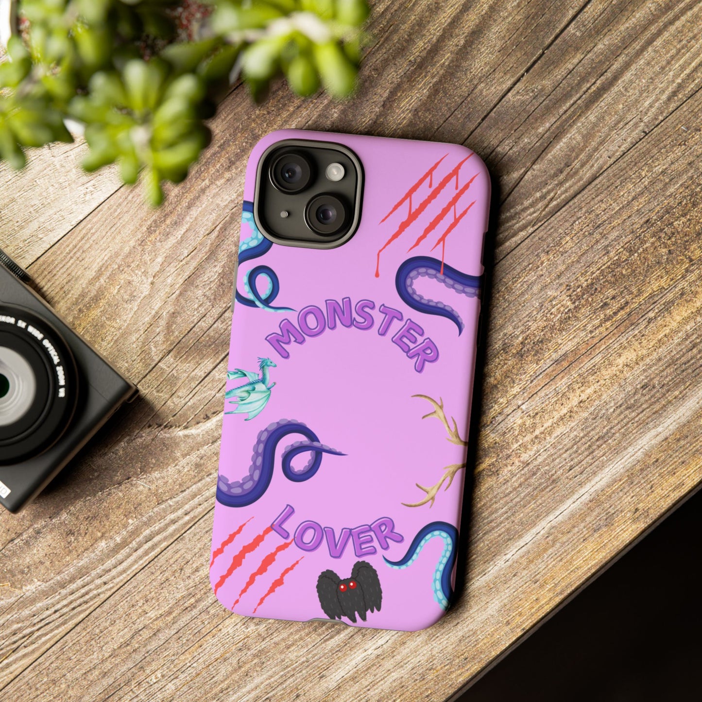Monster Lover Purple Phone Case