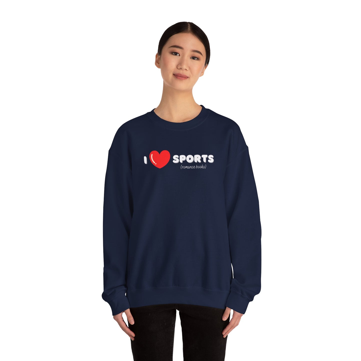Sports Romance Books Crewneck