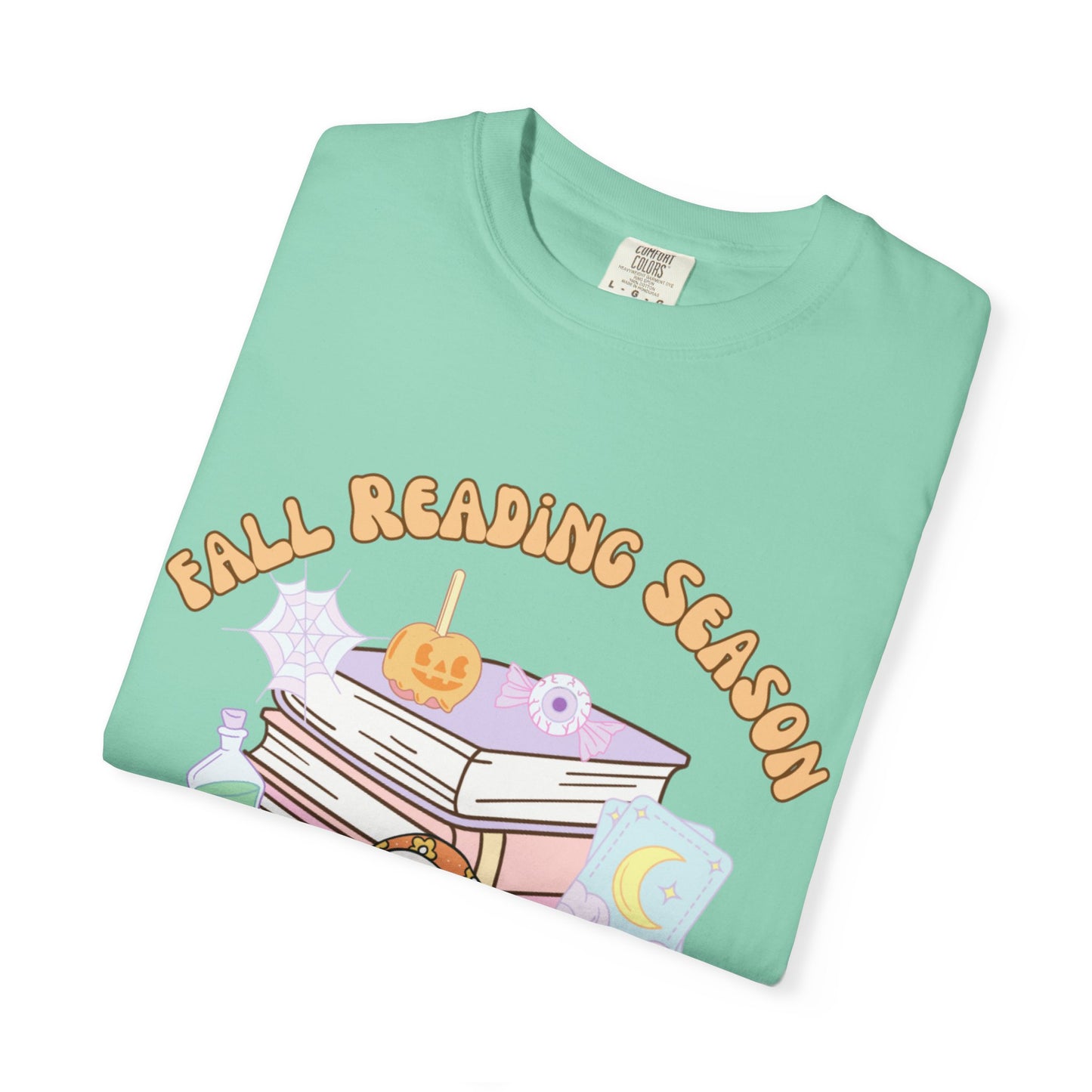 Fall Reading Season Pastel Tee
