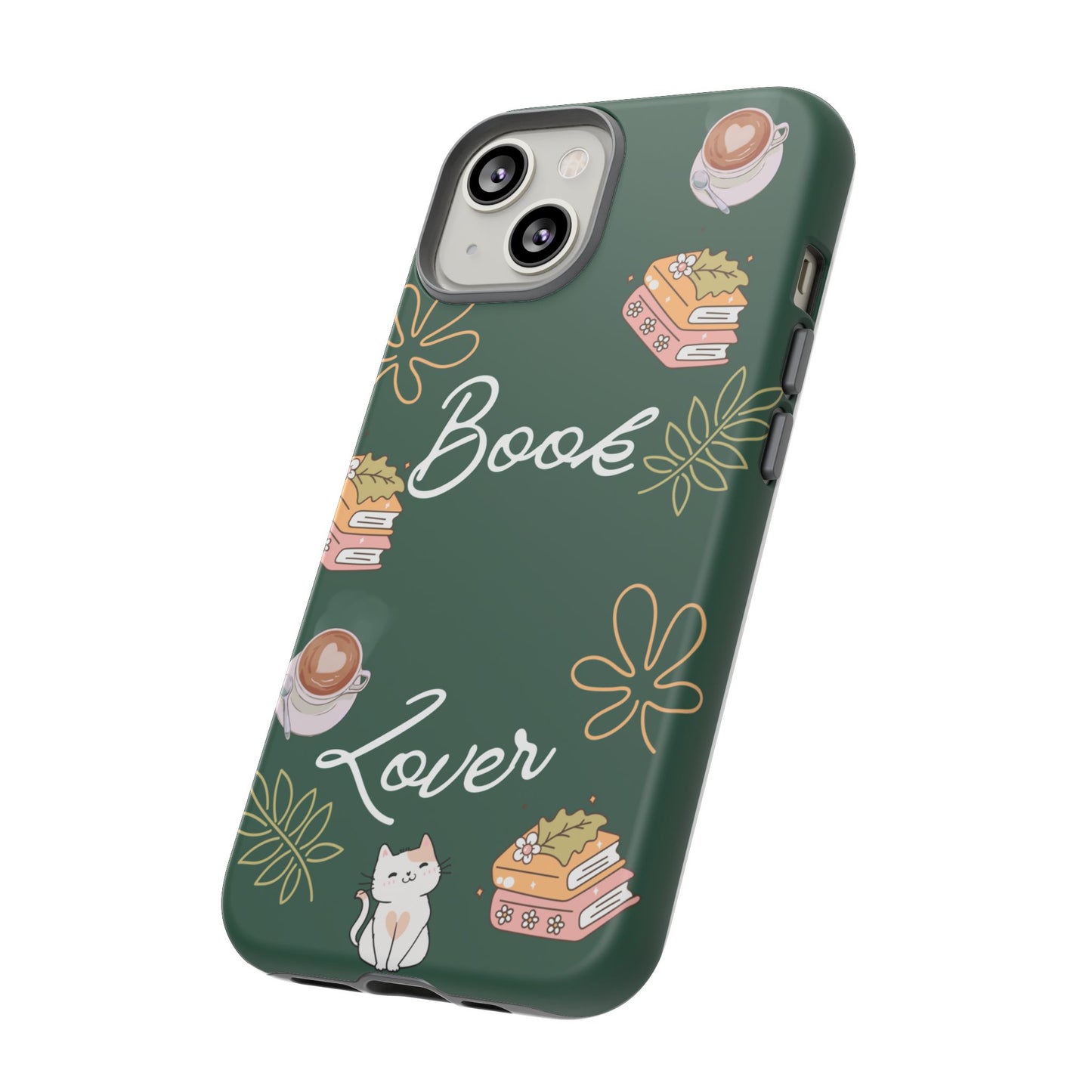 Book Lover Green Phone Case