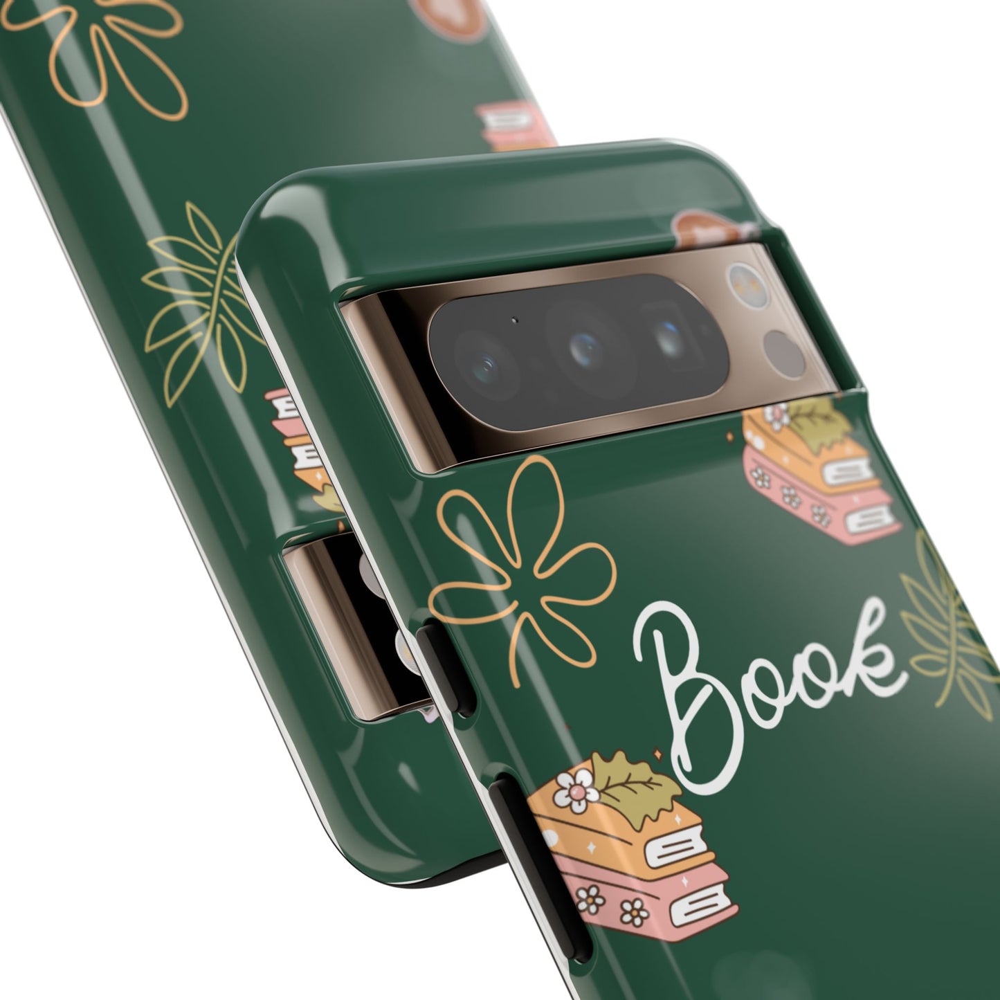 Book Lover Green Phone Case