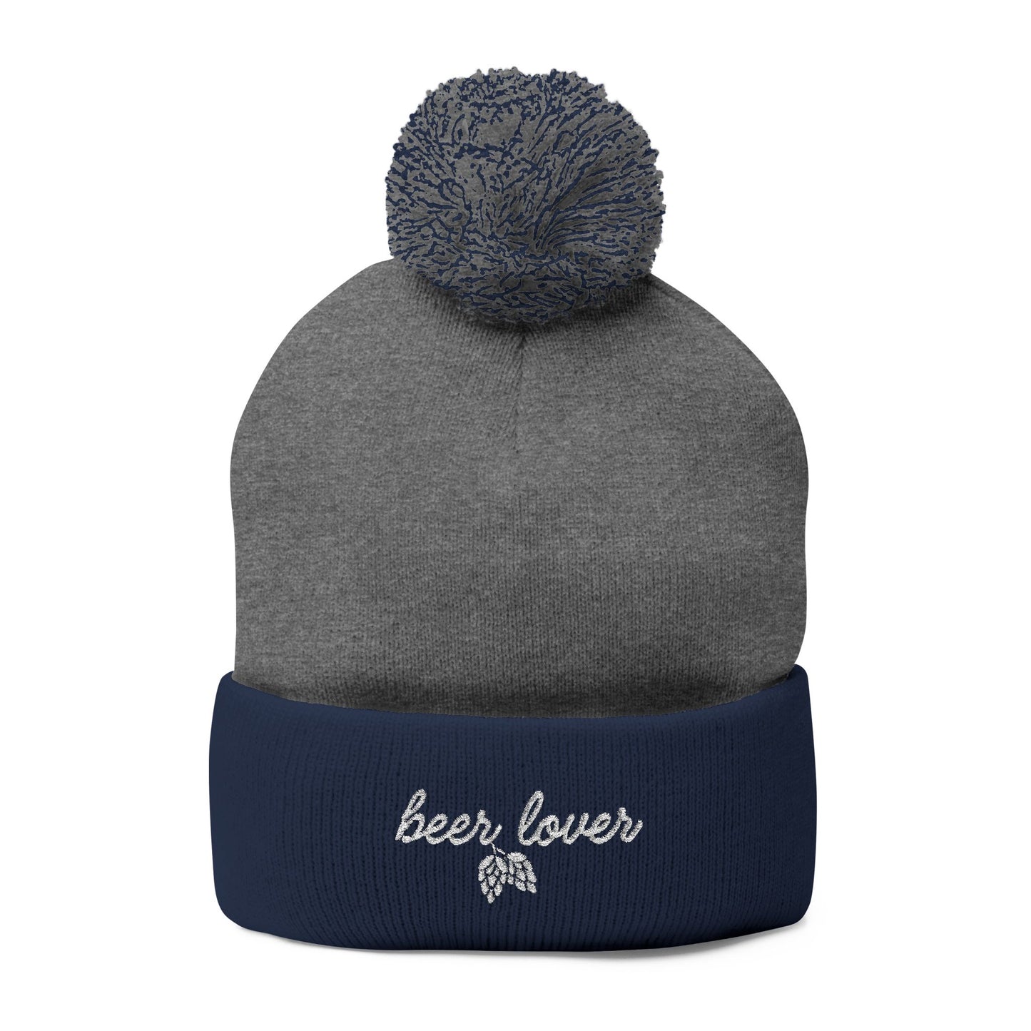 Beer Lover Pom Pom Beanie
