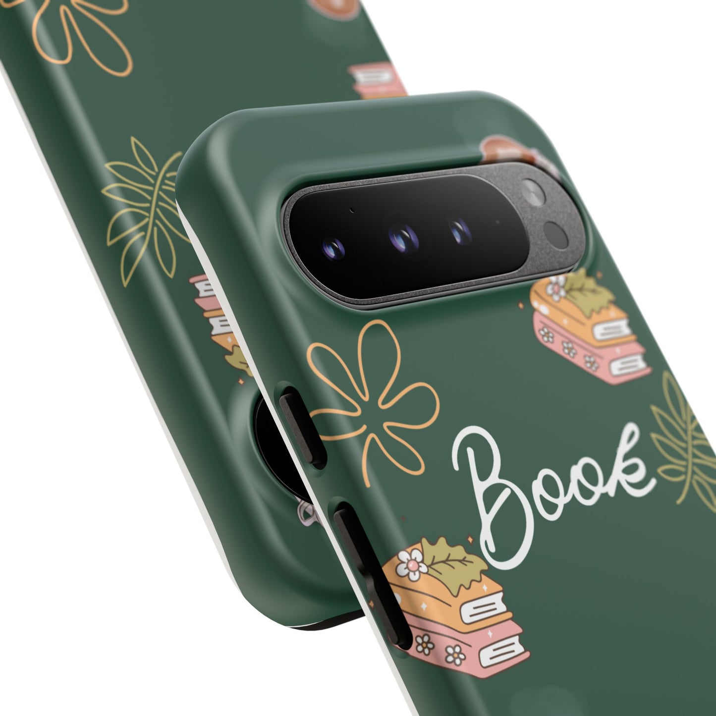 Book Lover Green Phone Case