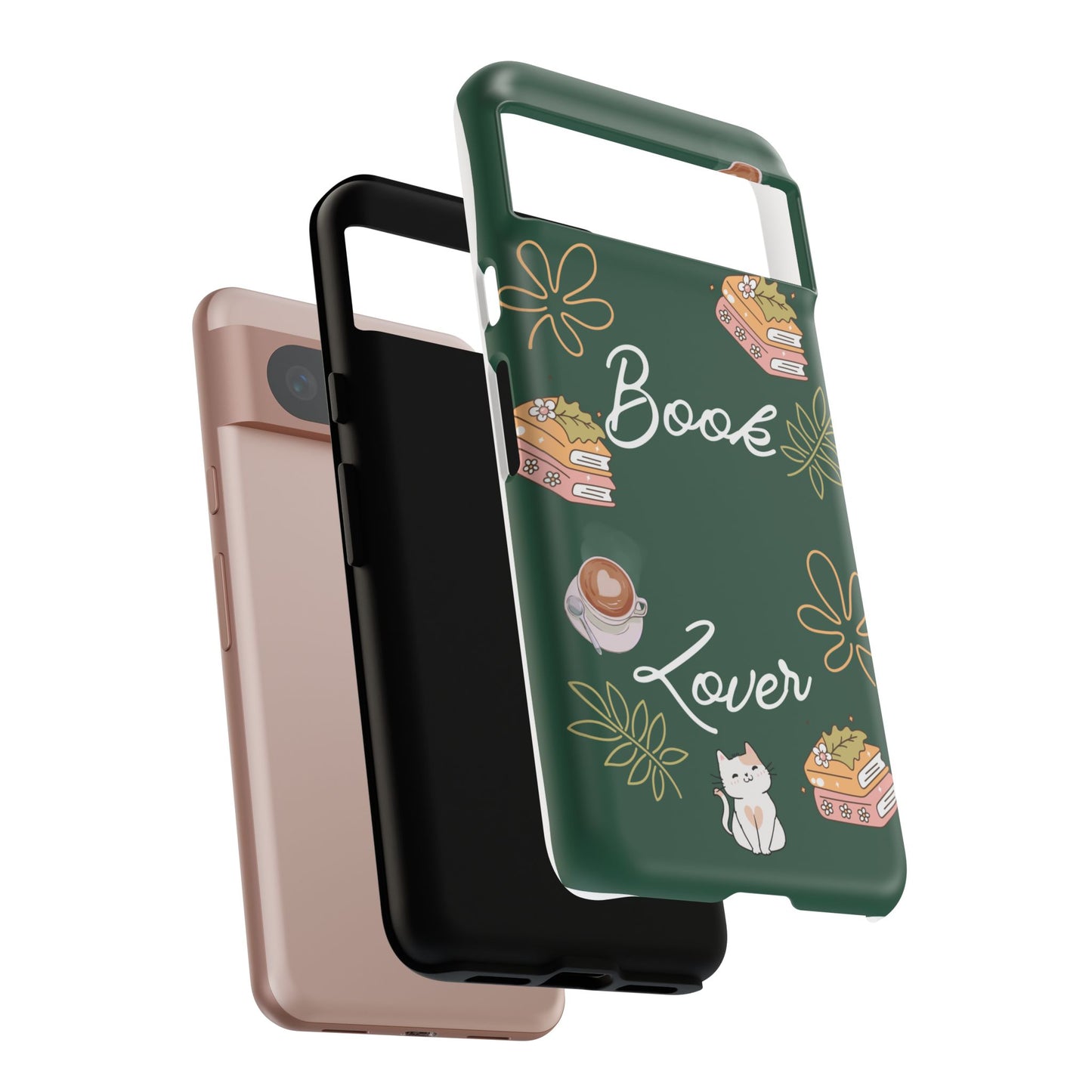 Book Lover Green Phone Case