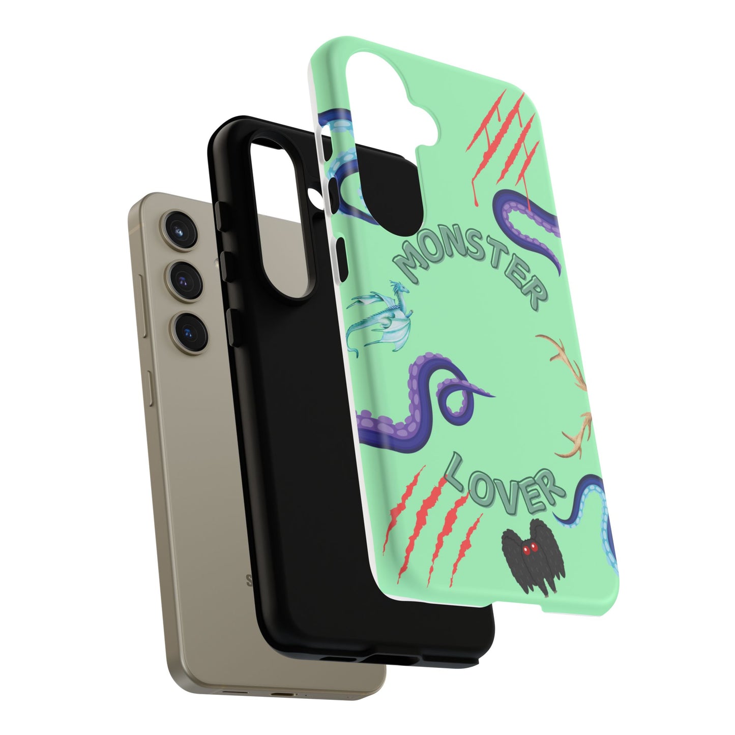 Monster Lover Mint Phone Case