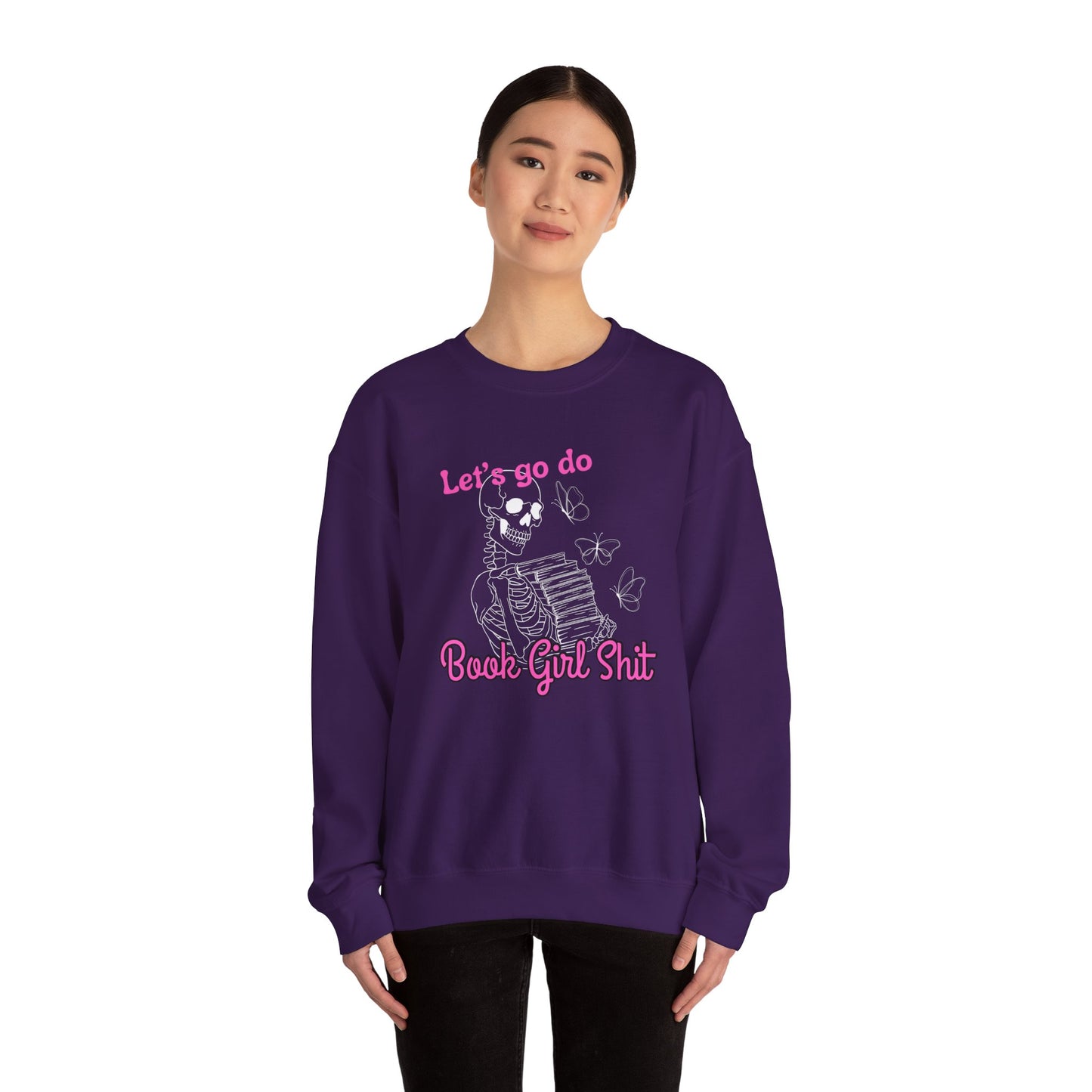 Book Girl Shit Crewneck