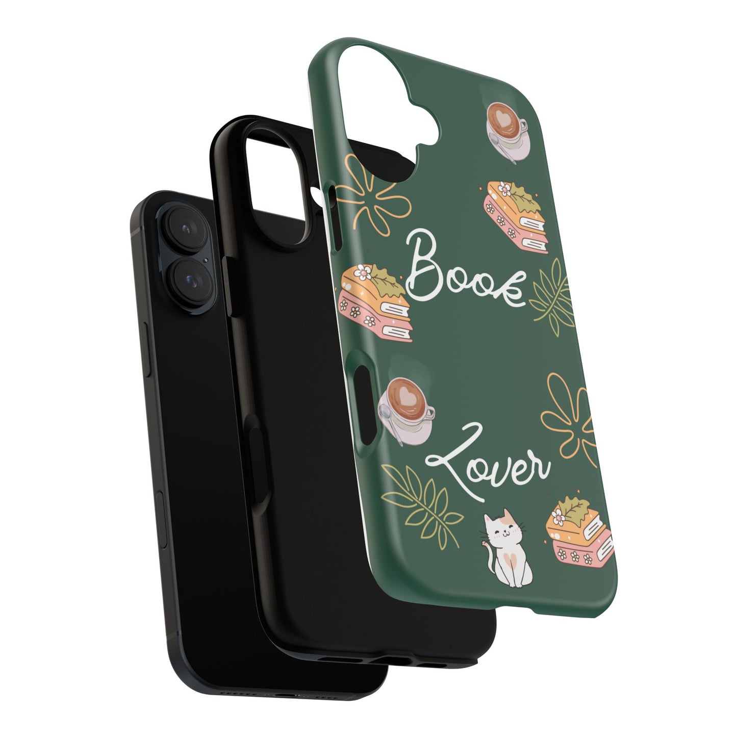 Book Lover Green Phone Case