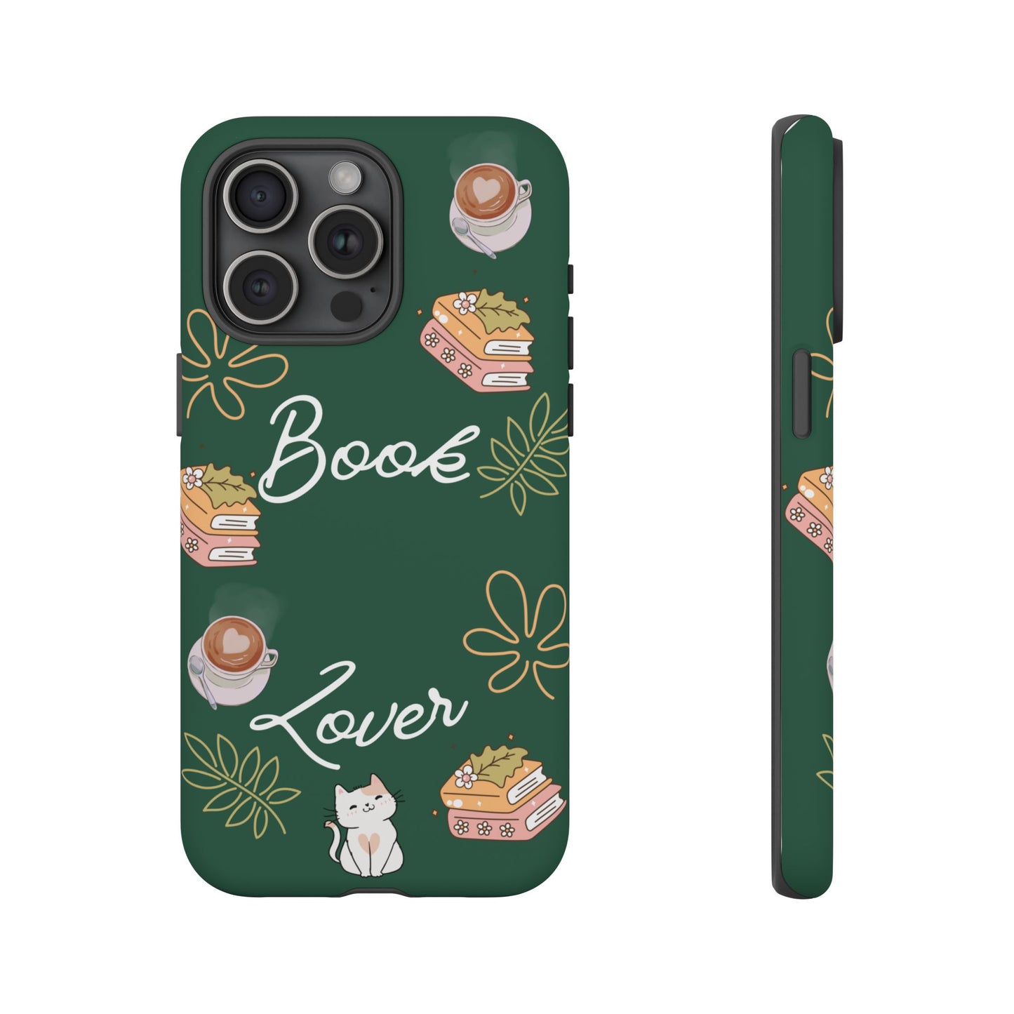 Book Lover Green Phone Case