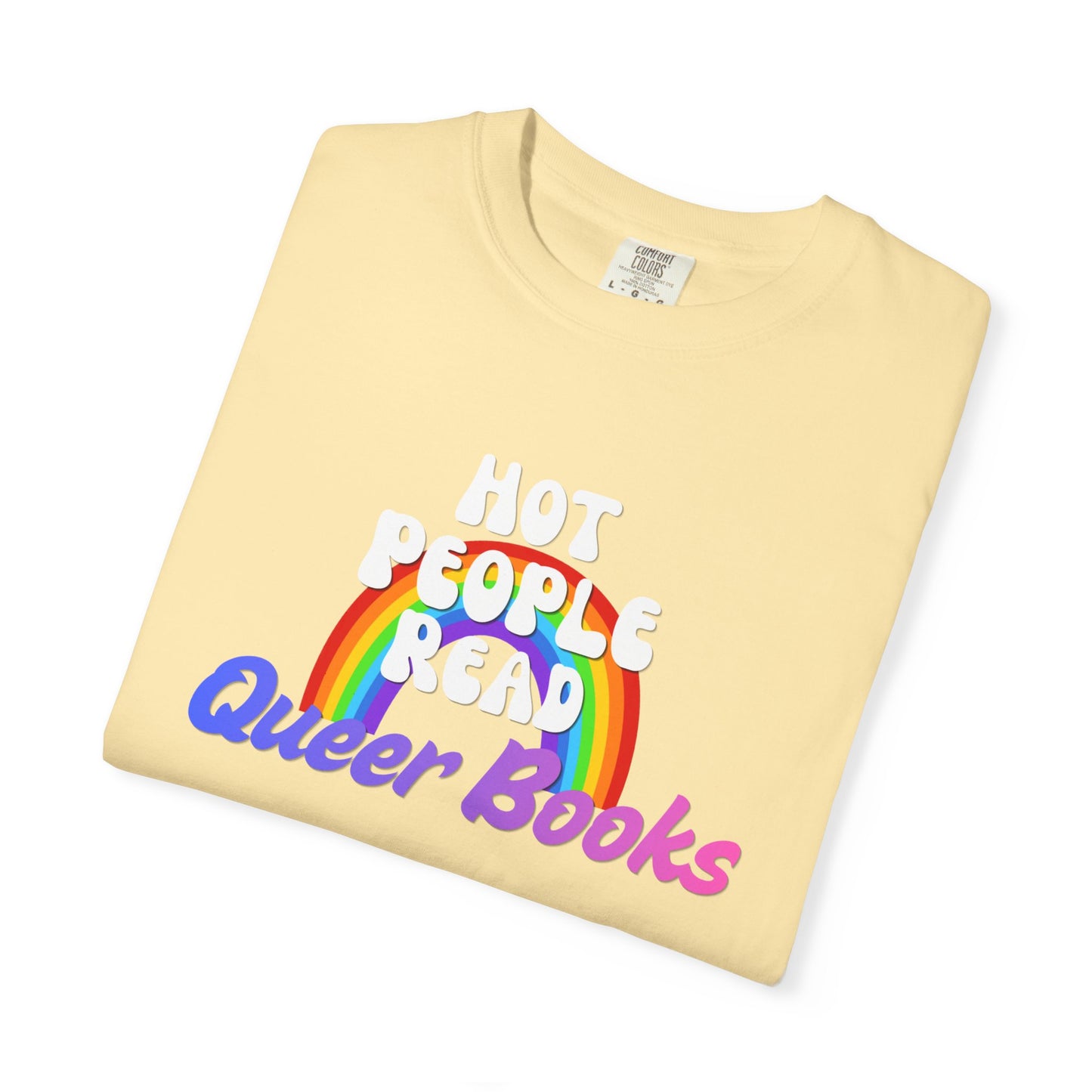Read Queer Books Blue to Pink Tee