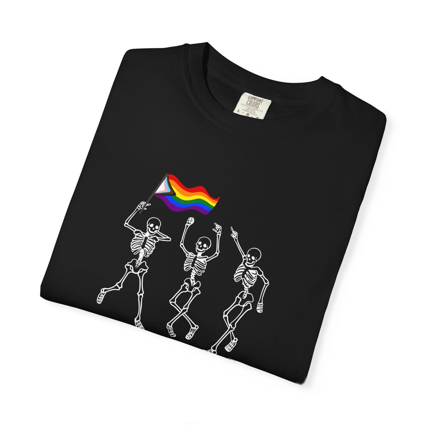 Mood Reader Queer Skeletons Tee