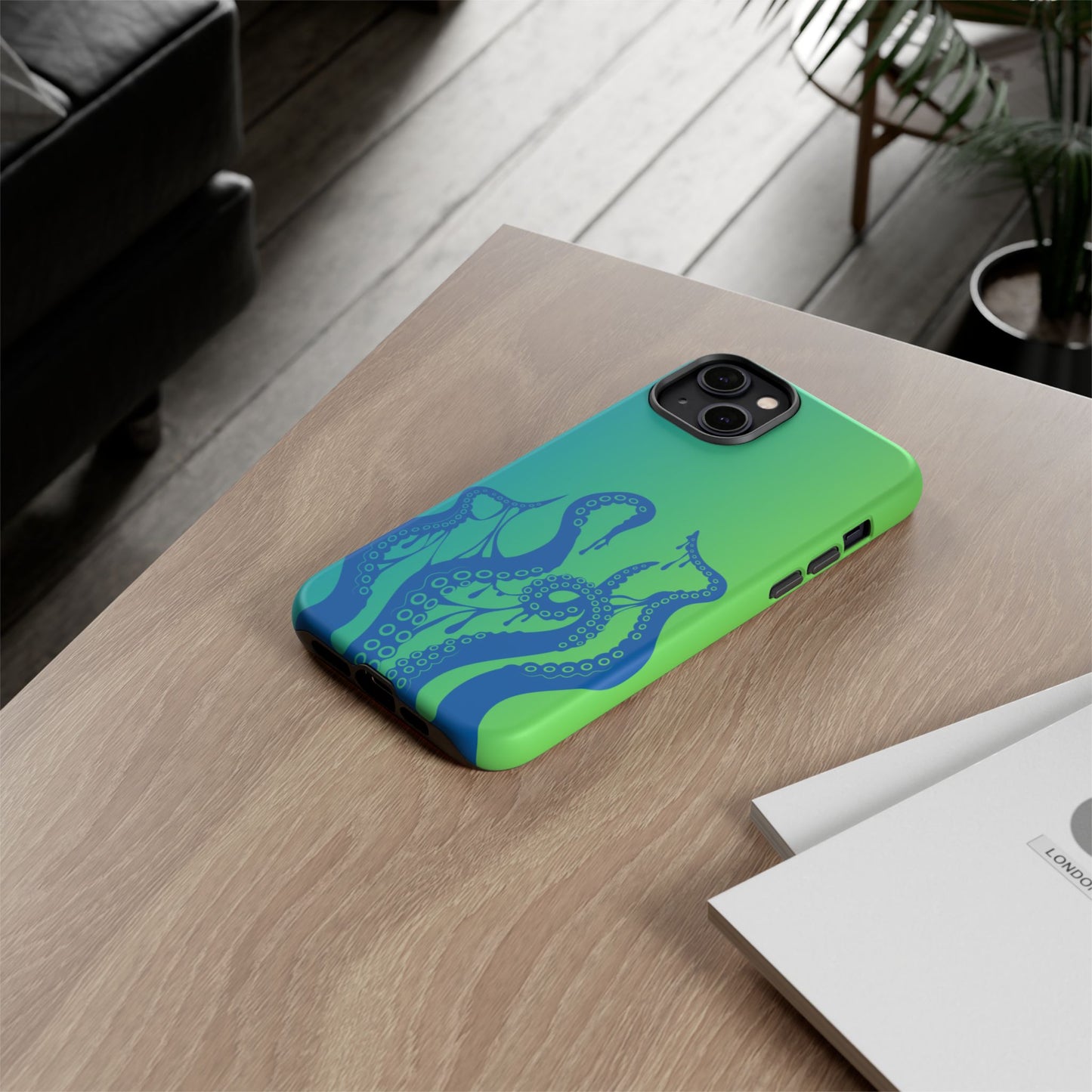 Blue Tentacle Phone Case
