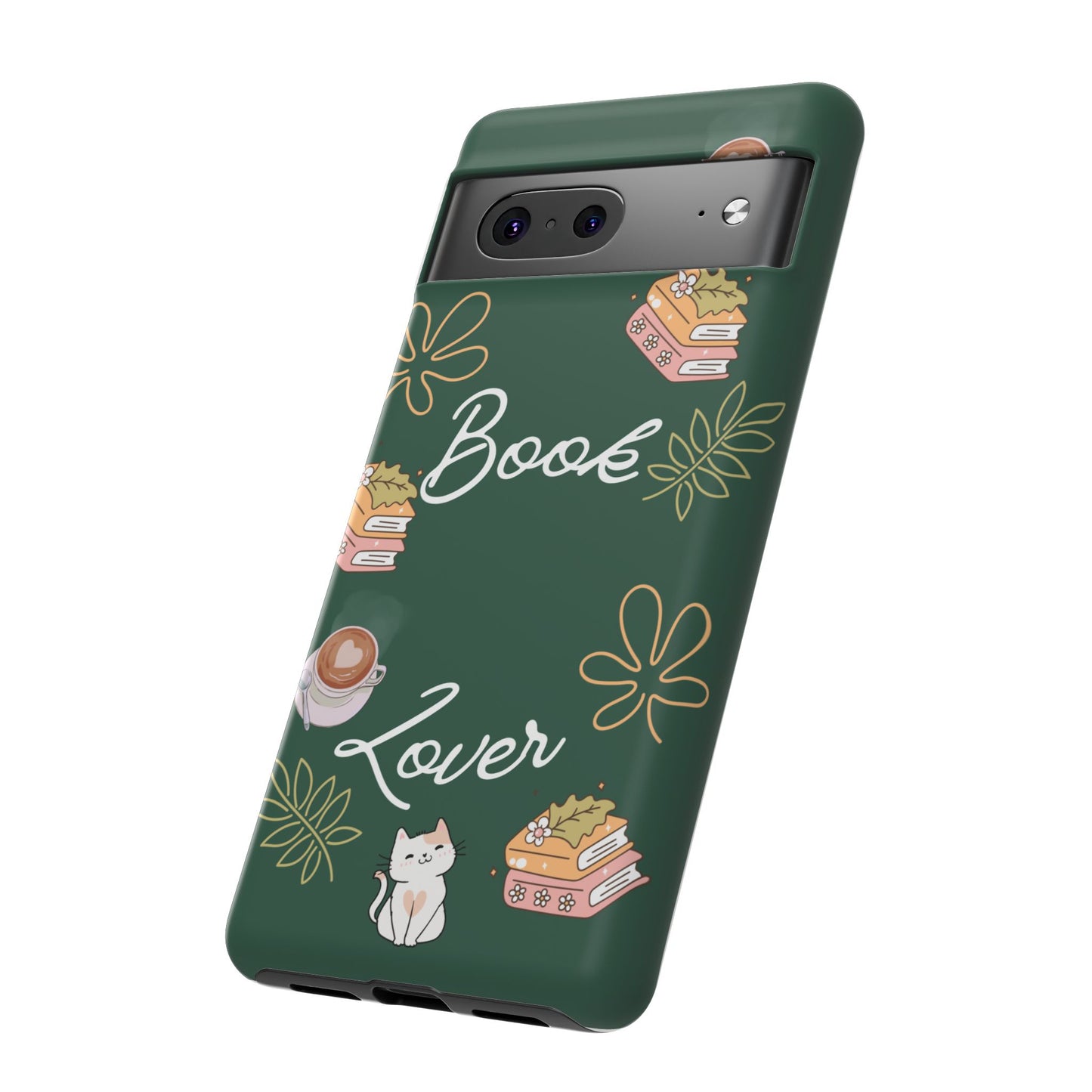 Book Lover Green Phone Case