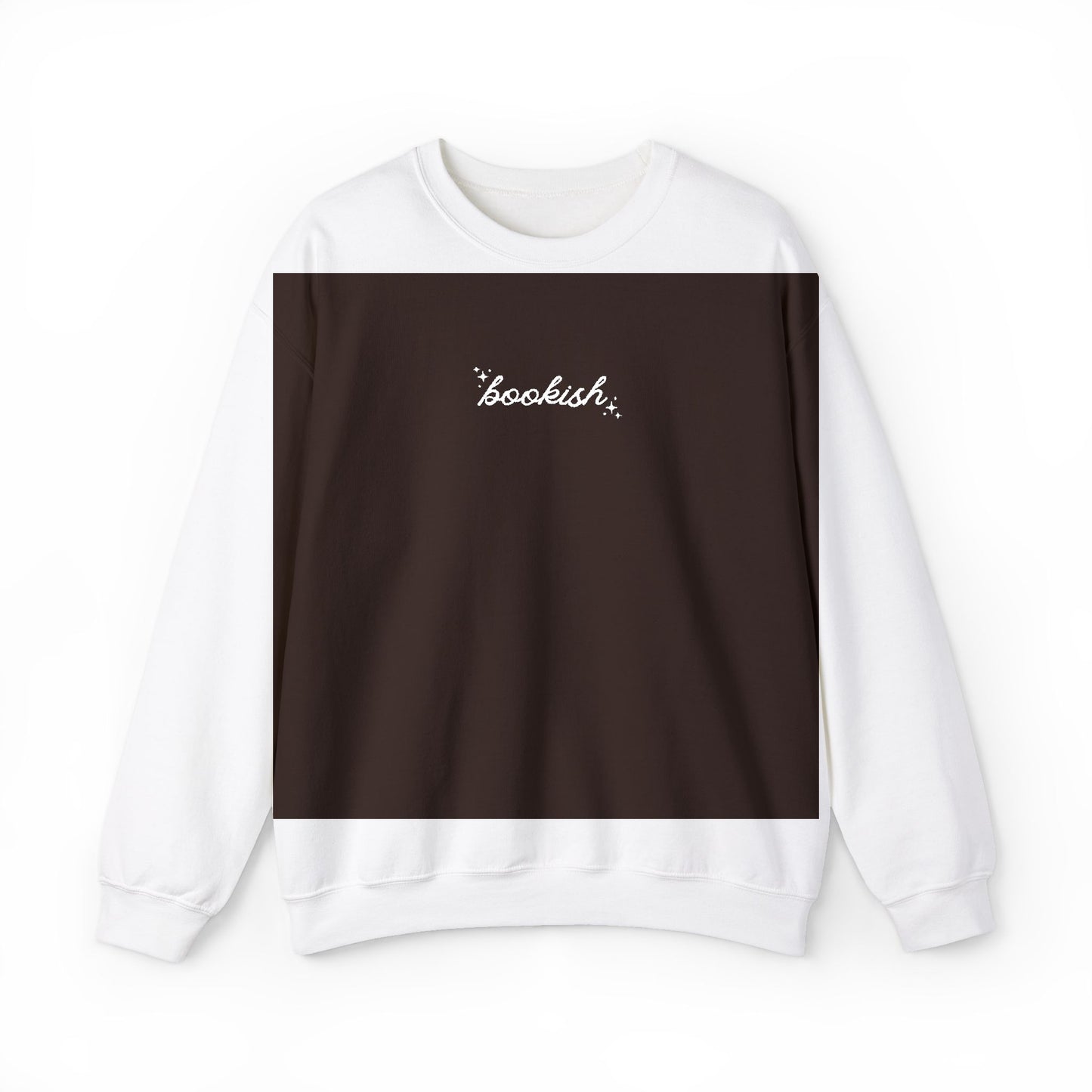 Embroidered 'Bookish' Crewneck