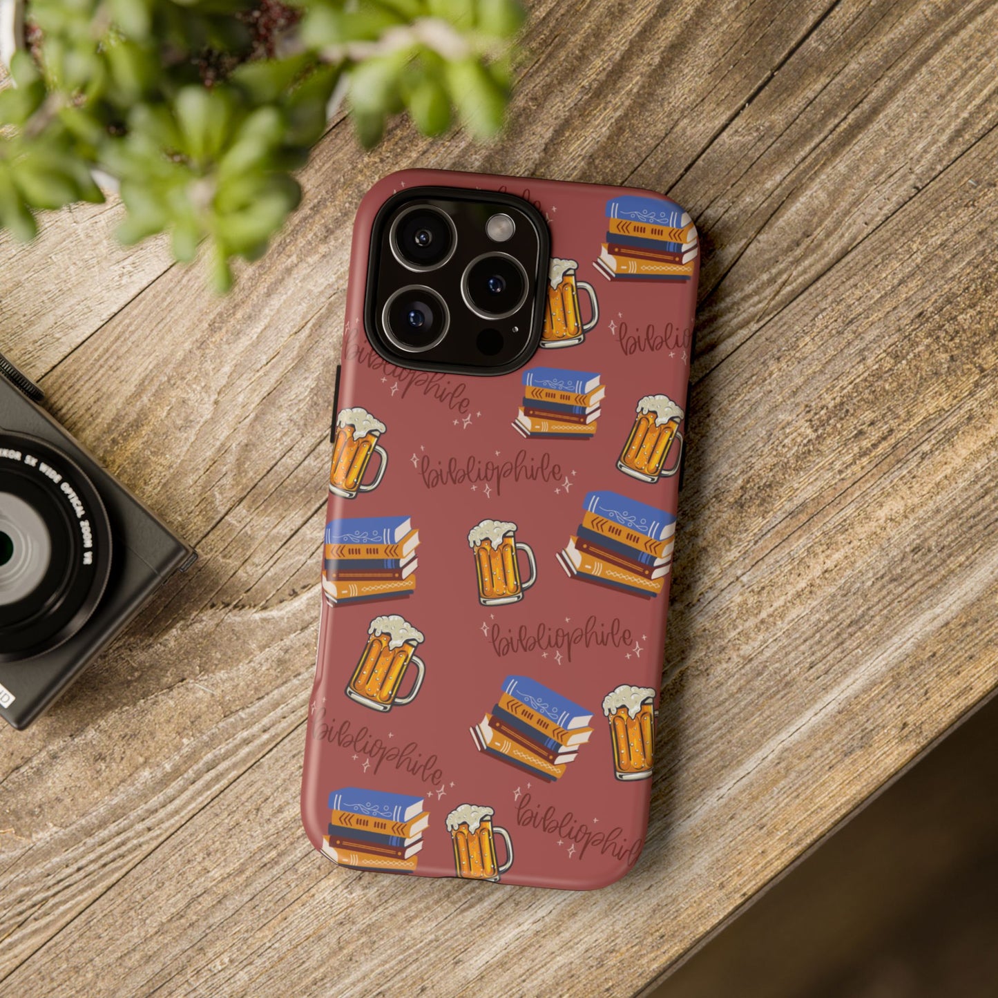 Bibliophile Beer Phone Case
