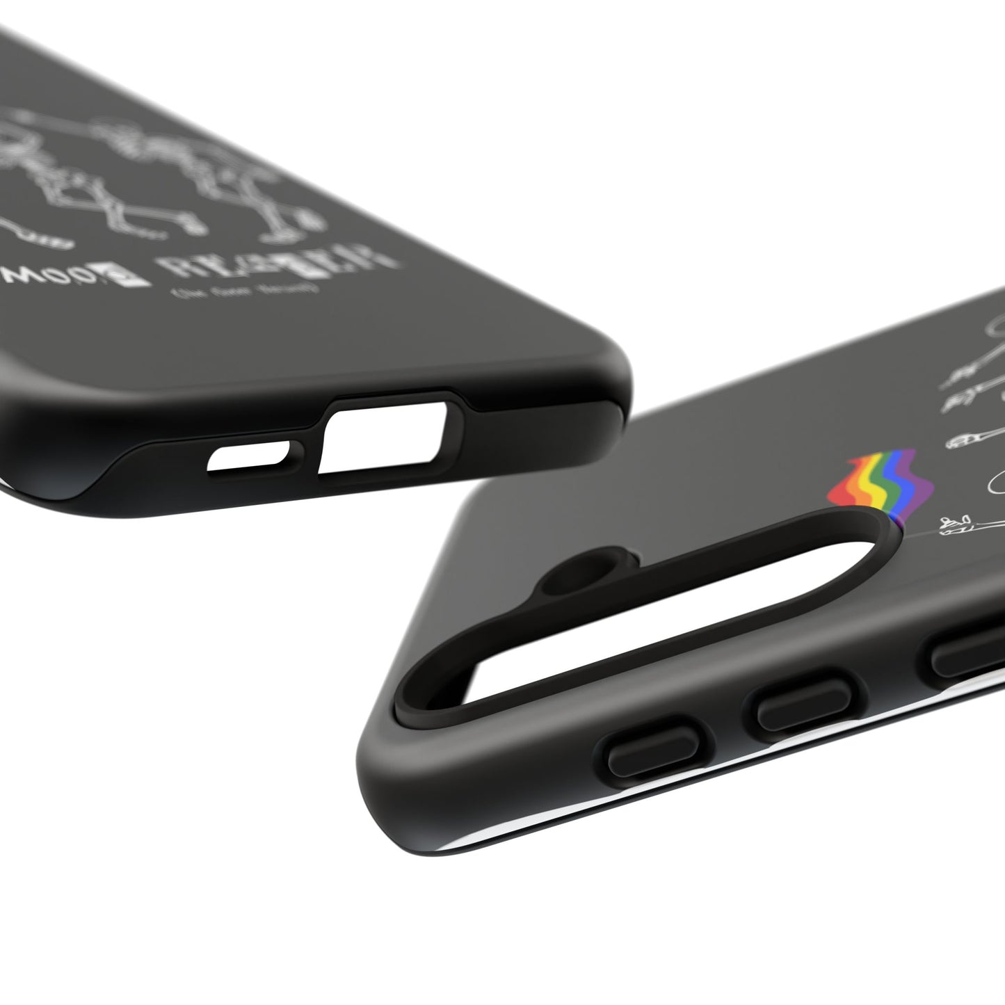 Mood Reader Skeletons Queer Phone Case