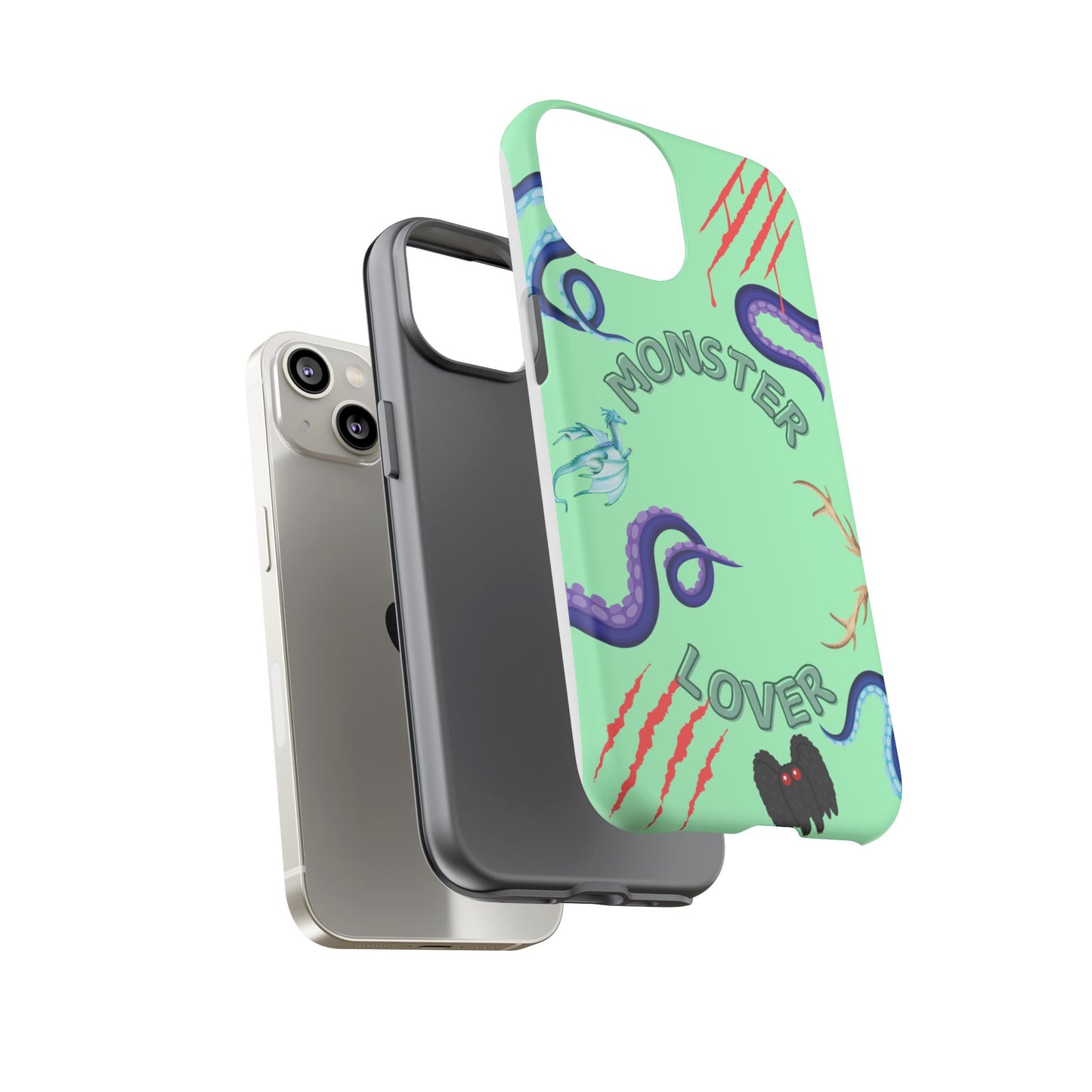 Monster Lover Mint Phone Case